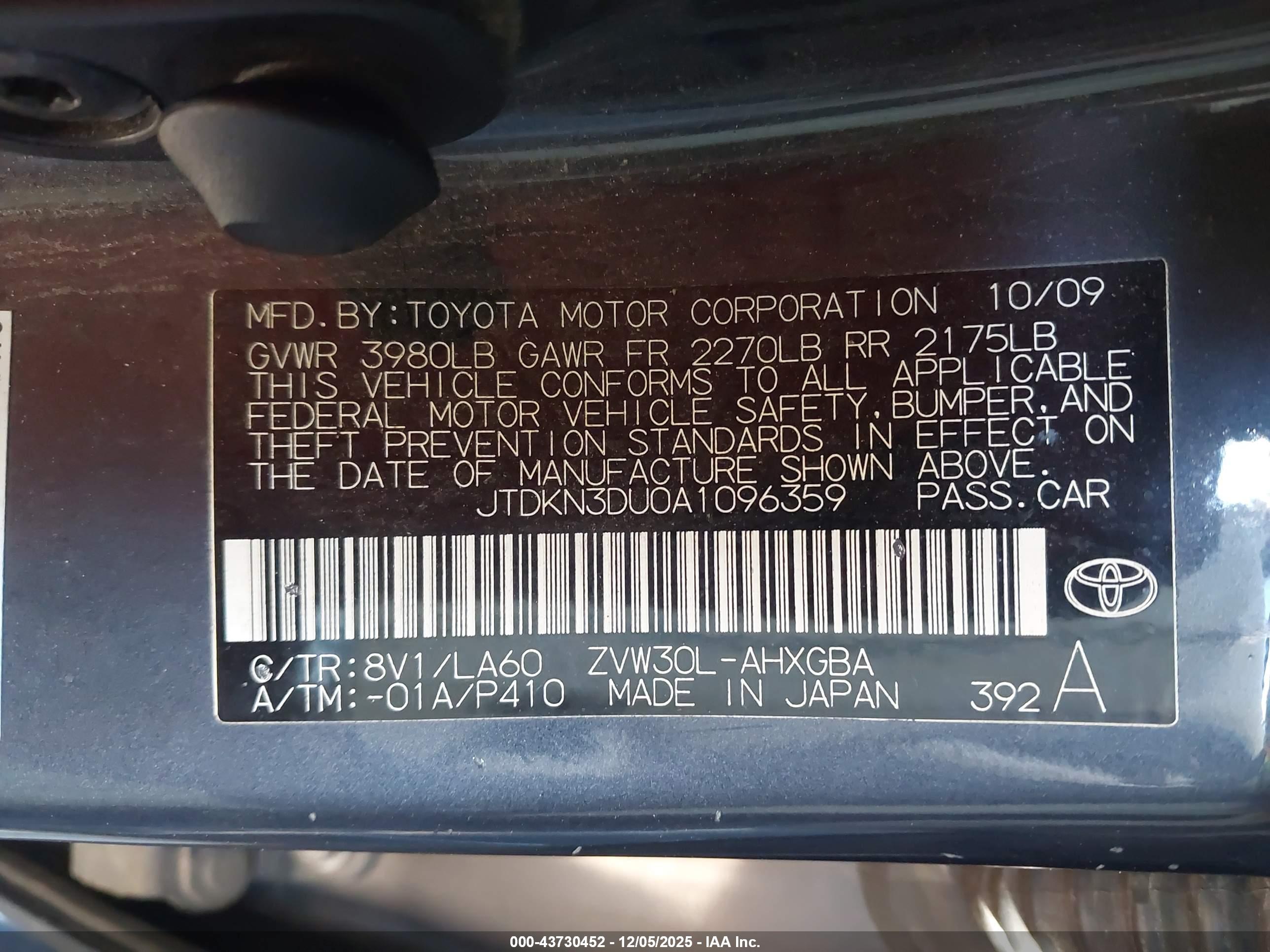 TOYOTA PRIUS image 9