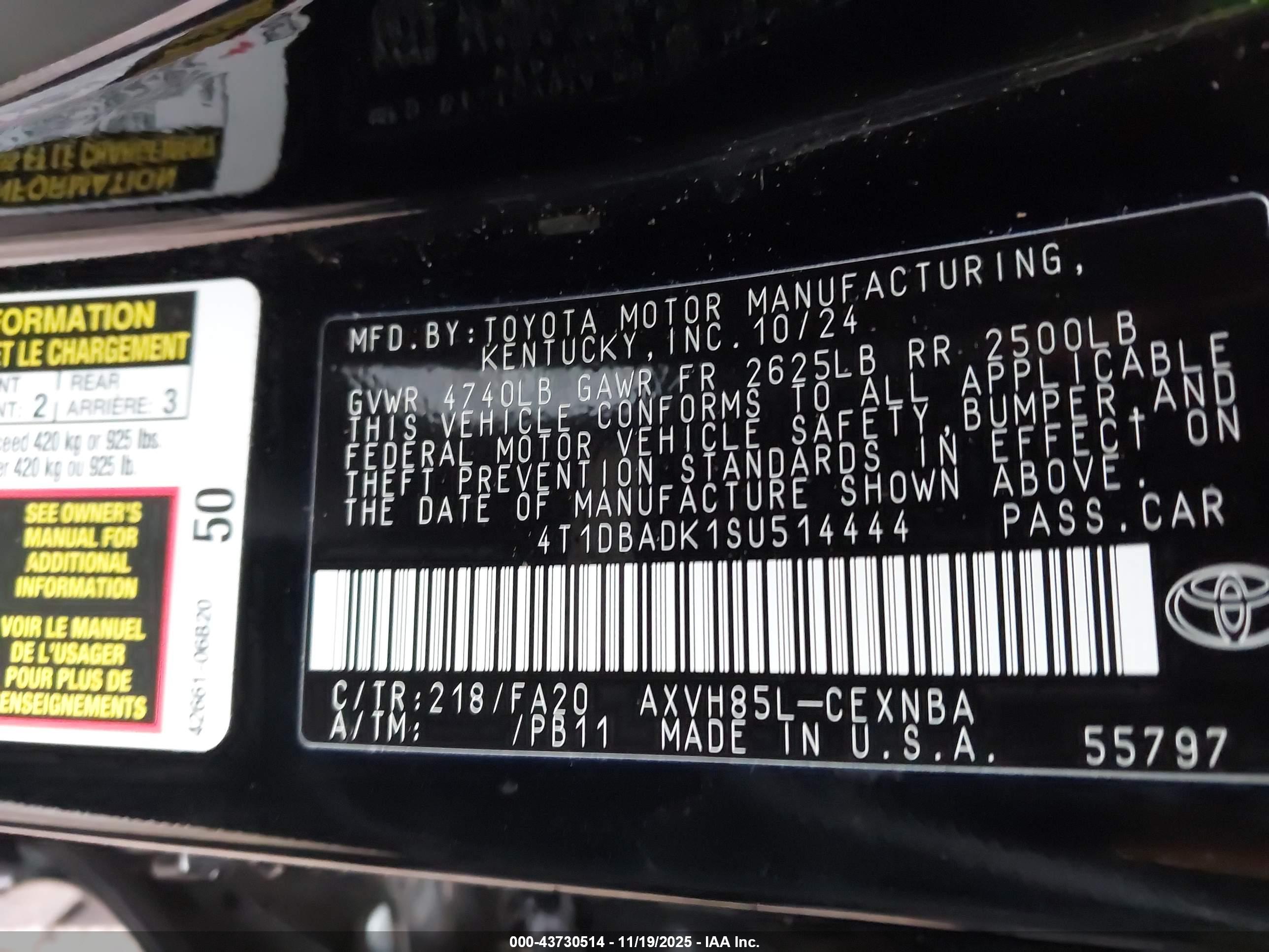 TOYOTA CAMRY image 9