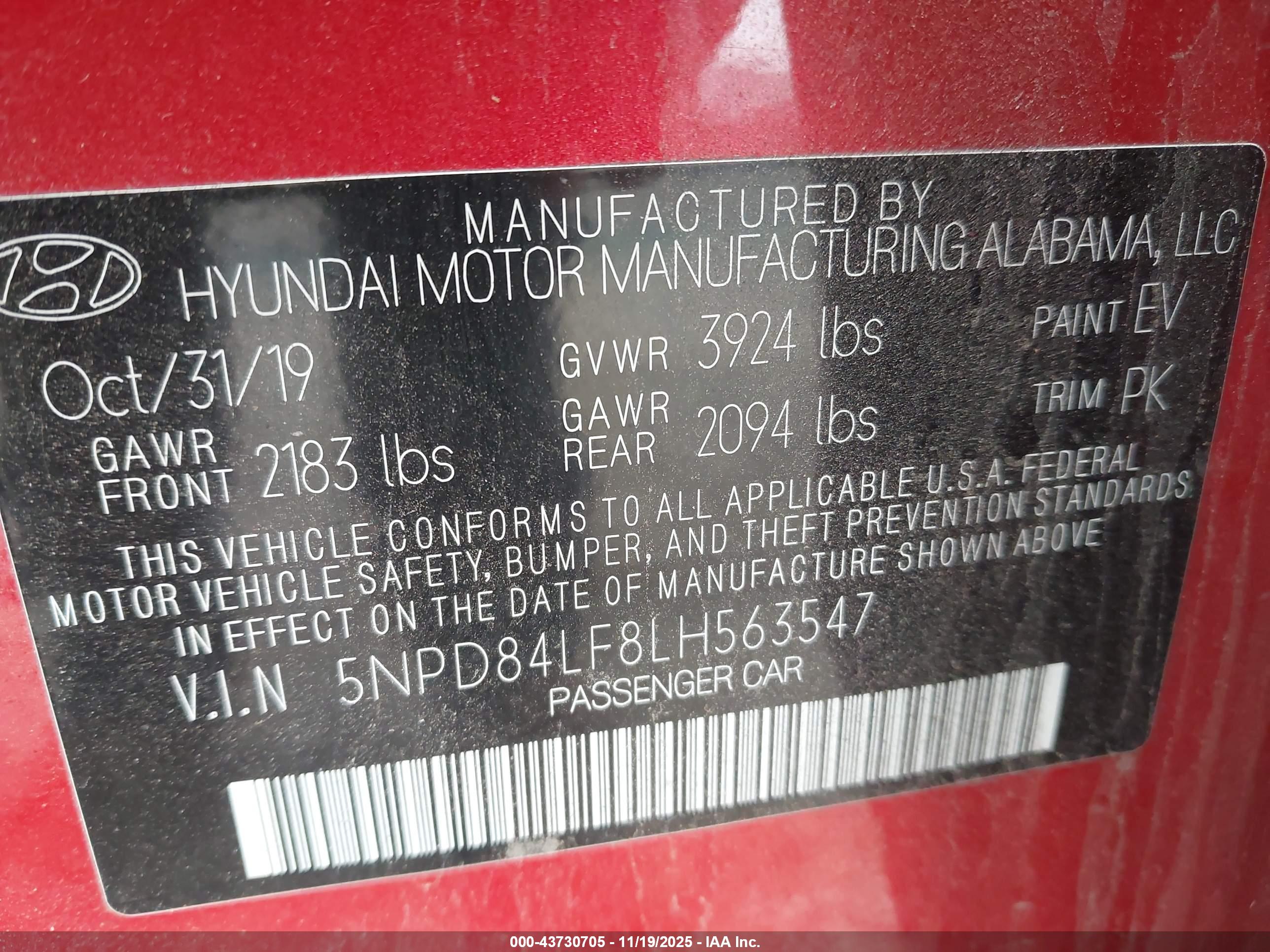 HYUNDAI ELANTRA image 9