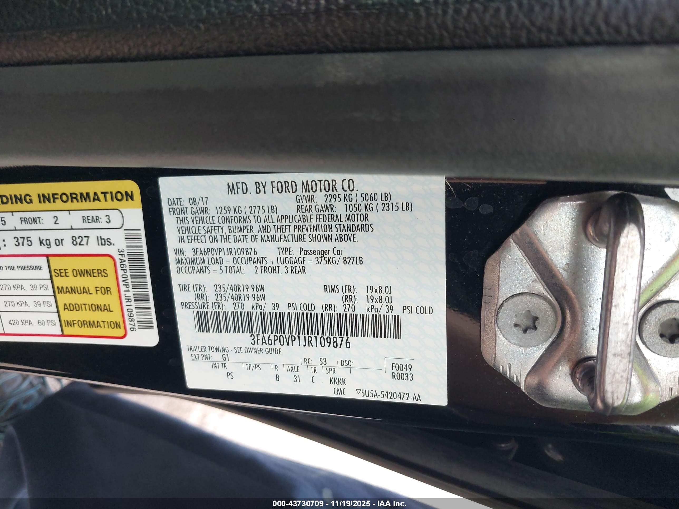 FORD FUSION image 9