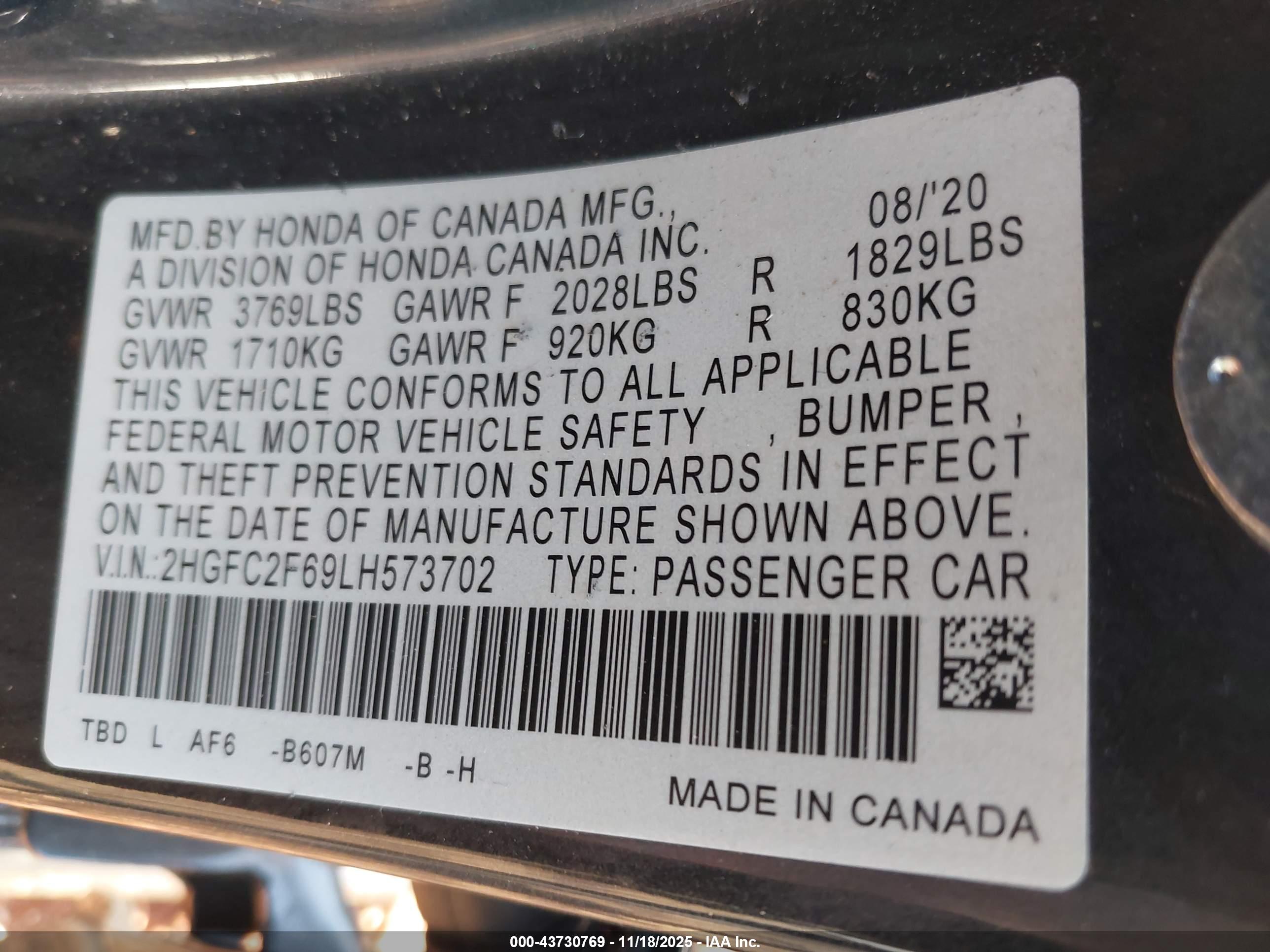 HONDA CIVIC image 9