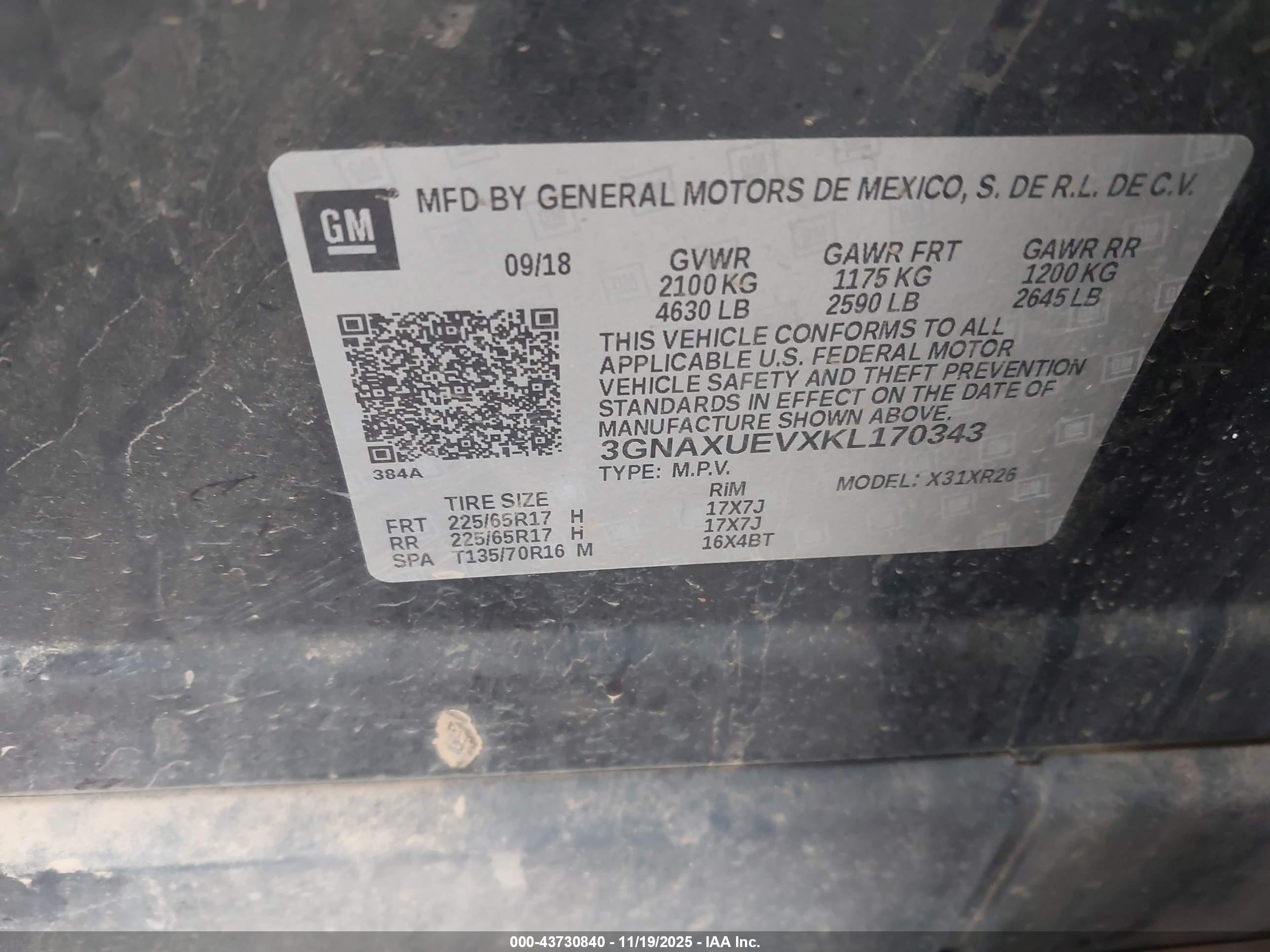 CHEVROLET EQUINOX image 9