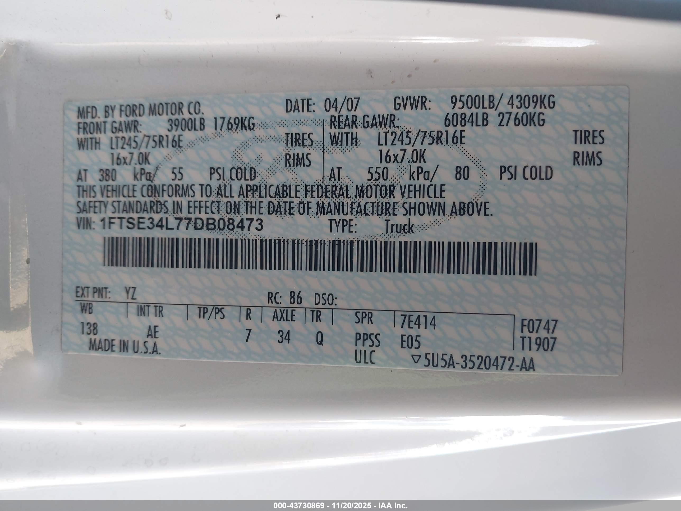 FORD E-350 image 9