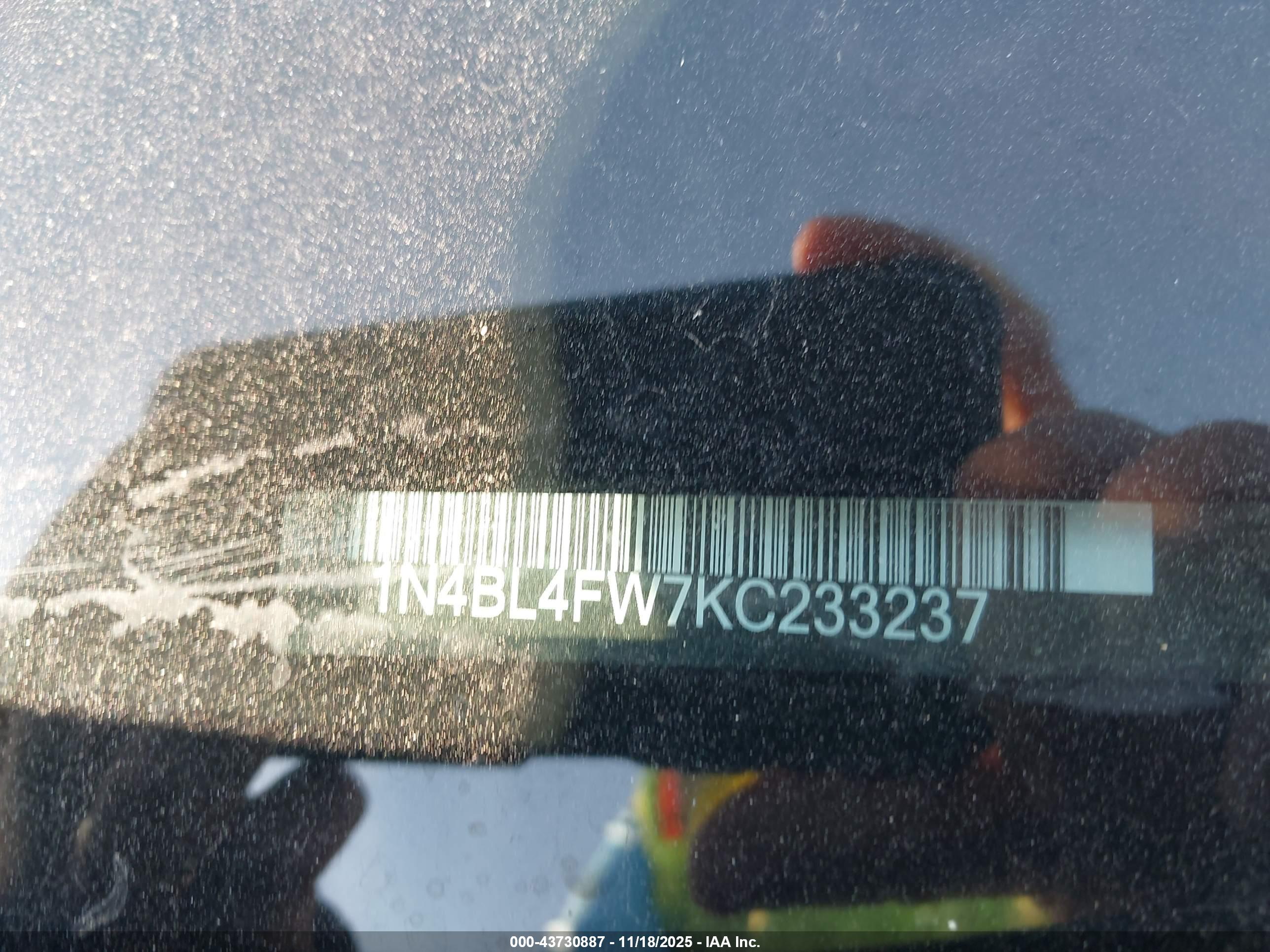 NISSAN ALTIMA image 9