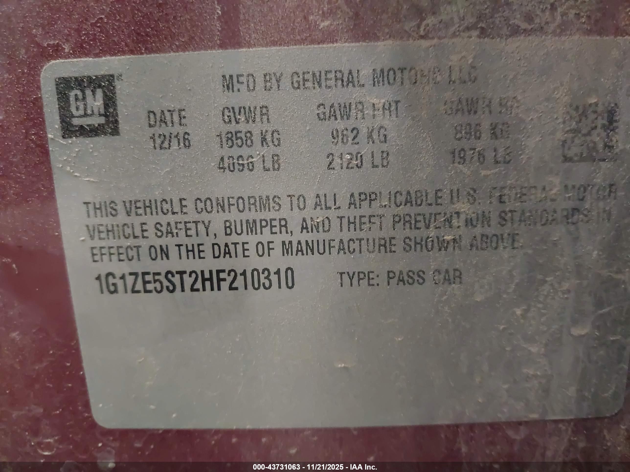 CHEVROLET MALIBU image 9