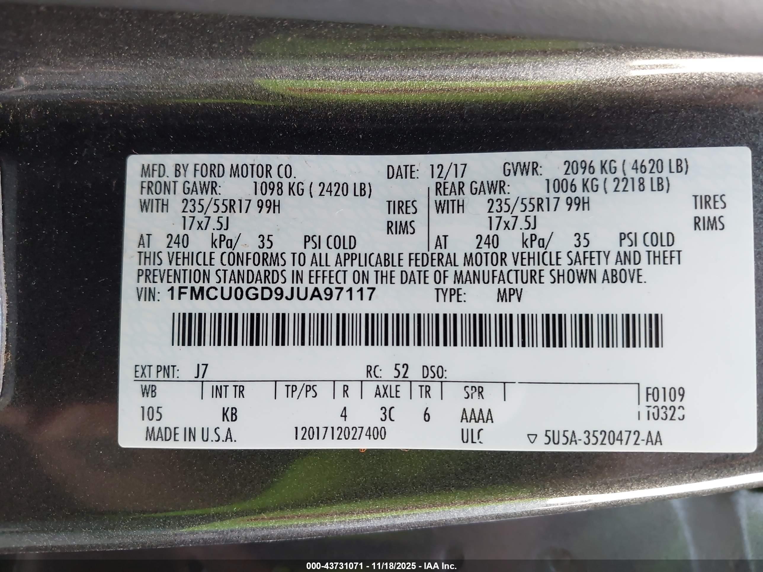 FORD ESCAPE image 9