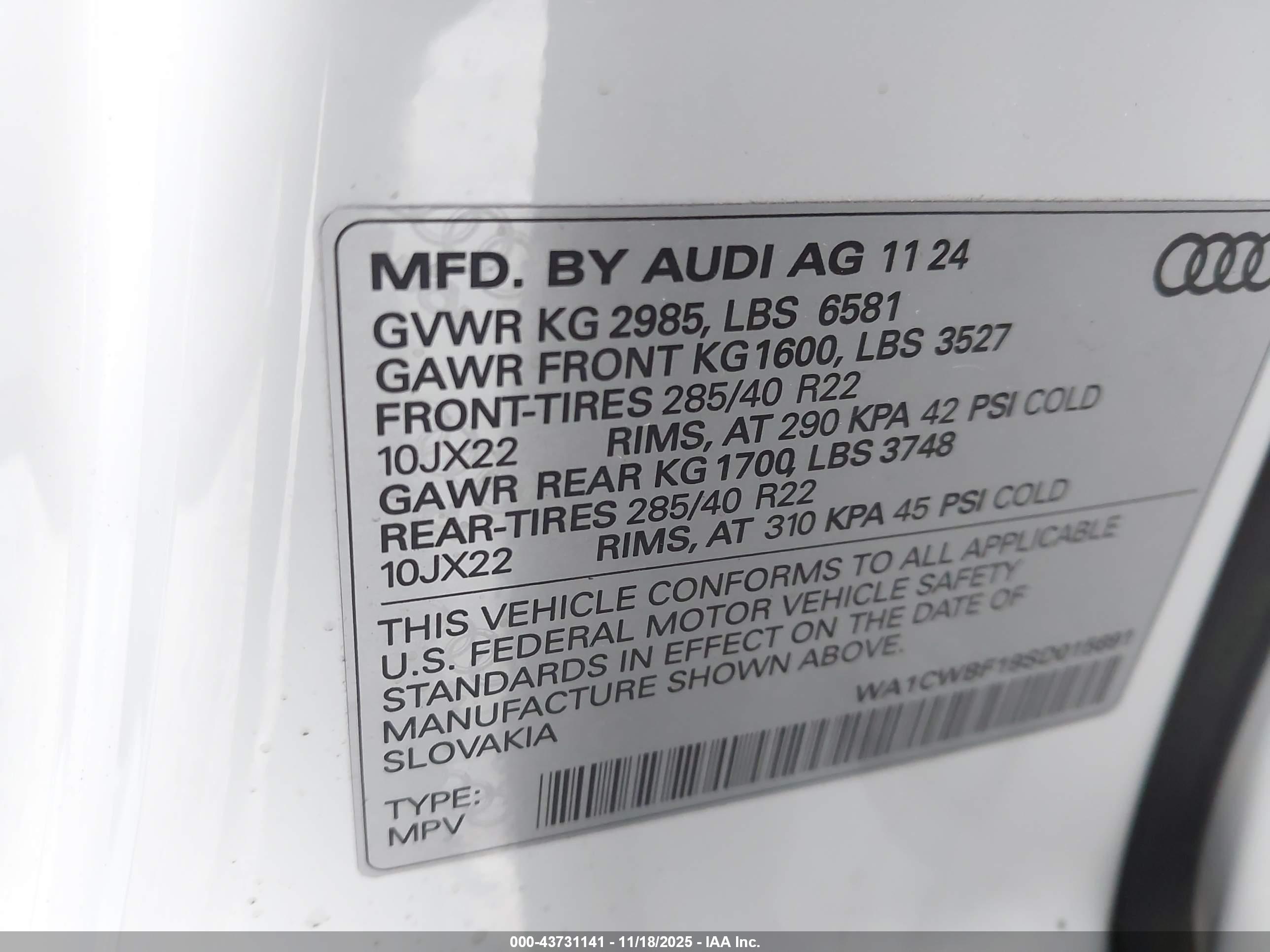 AUDI SQ8 image 9