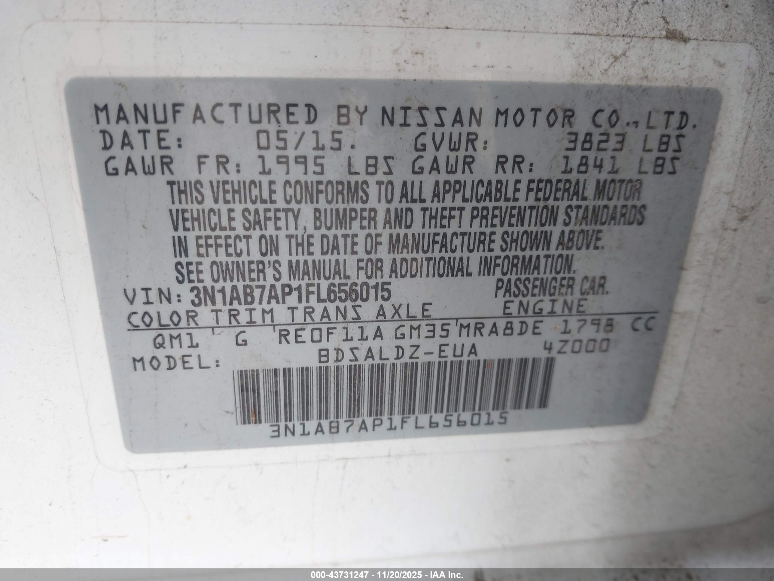 NISSAN SENTRA image 9