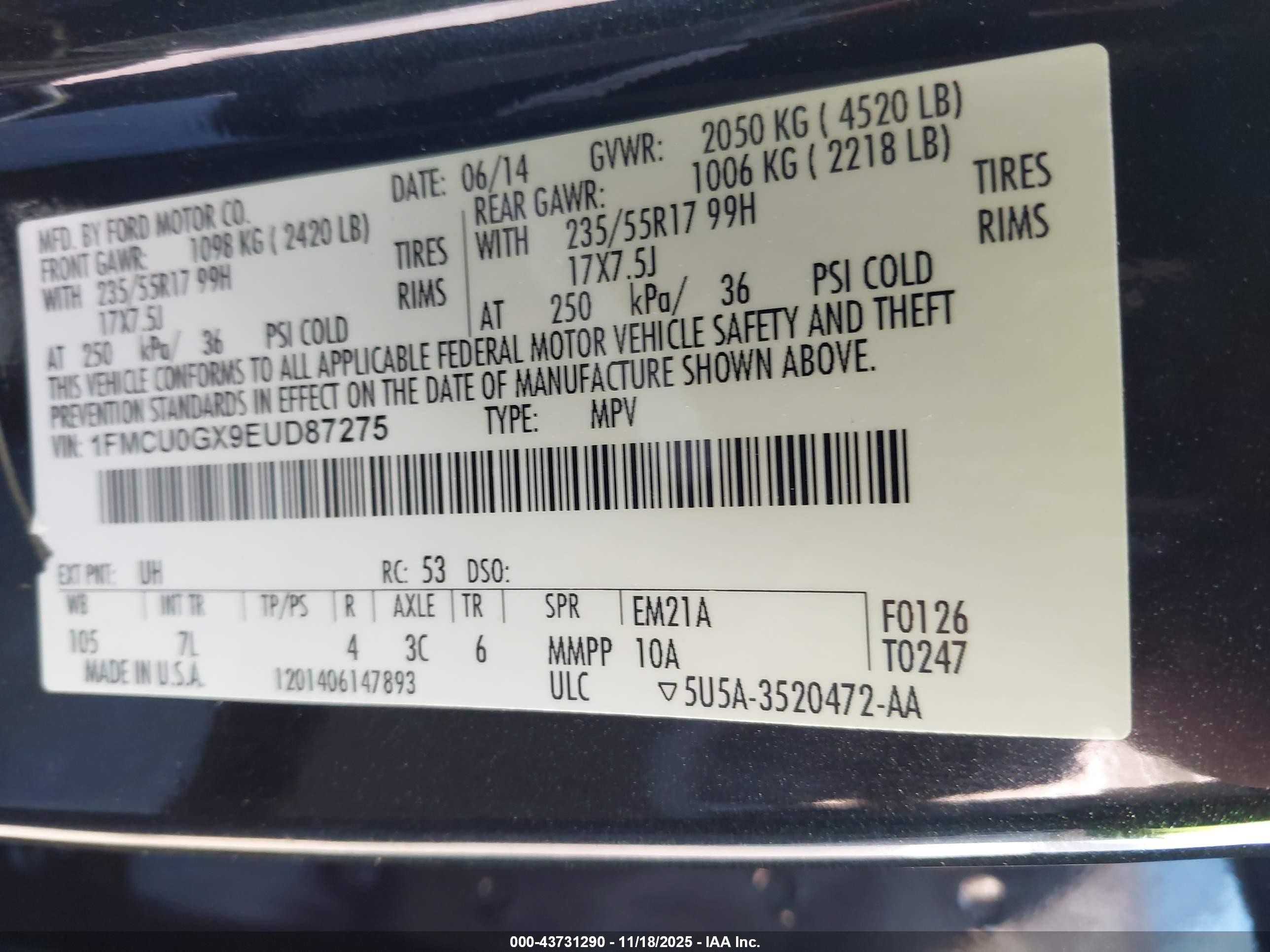FORD ESCAPE image 9