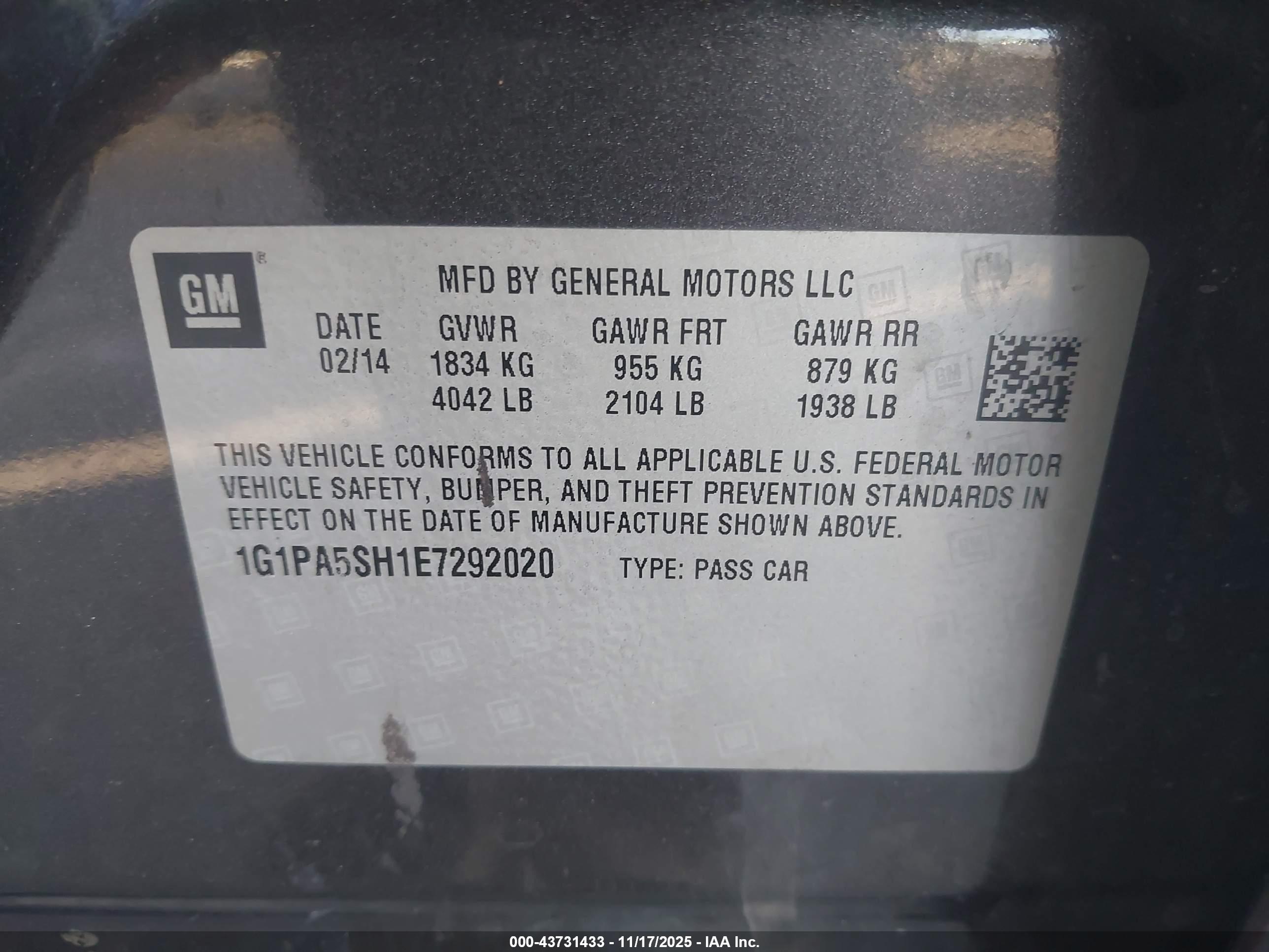 CHEVROLET CRUZE image 9