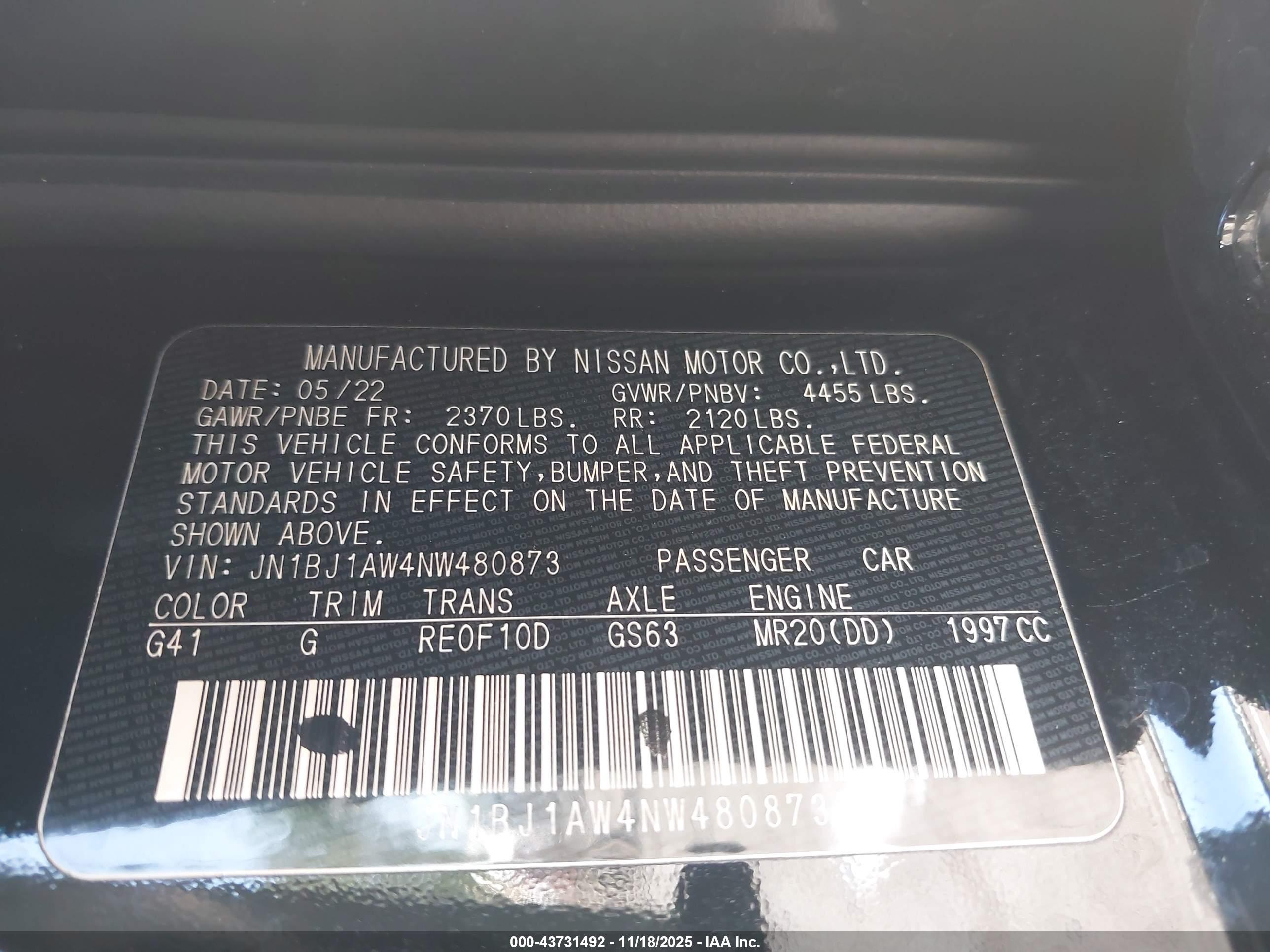 NISSAN ROGUE image 9