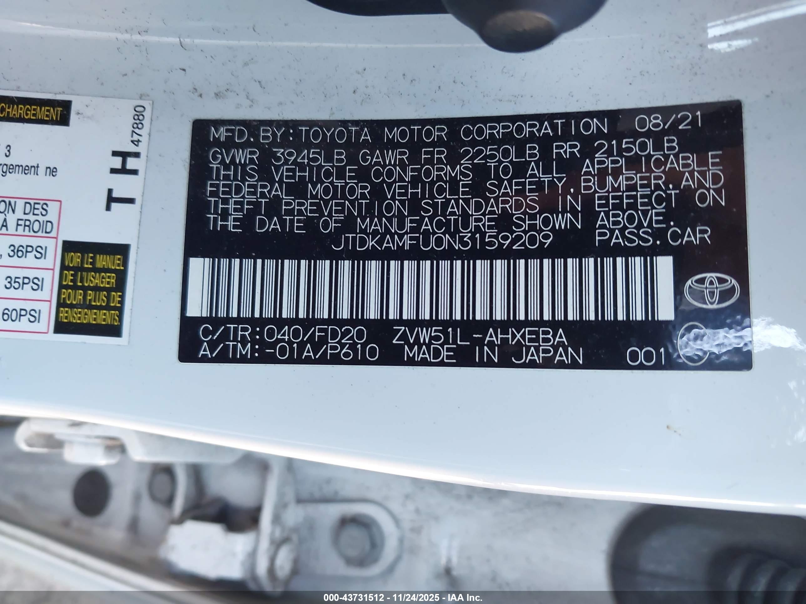 TOYOTA PRIUS image 9