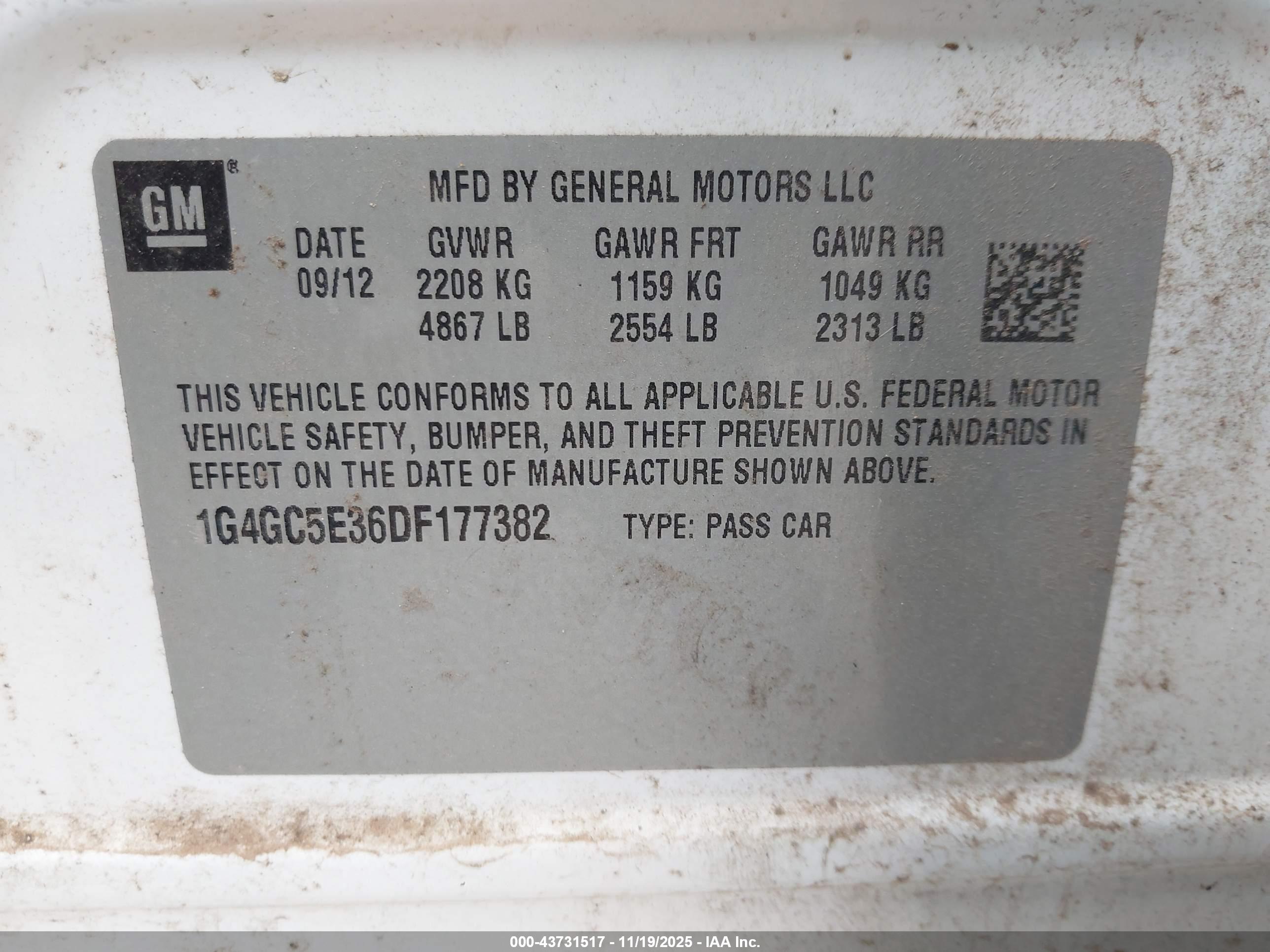 BUICK LACROSSE image 9