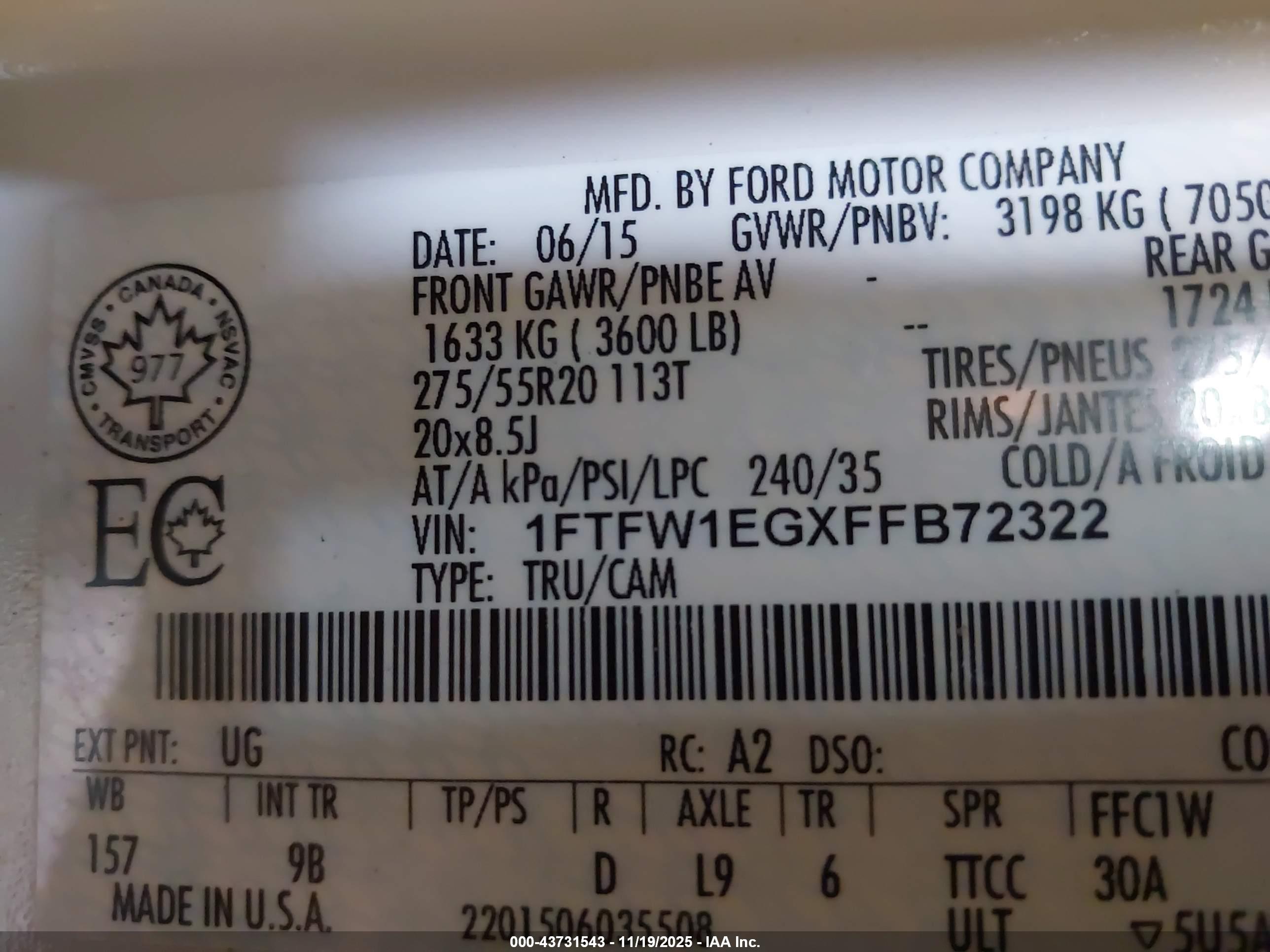 FORD F-150 image 9