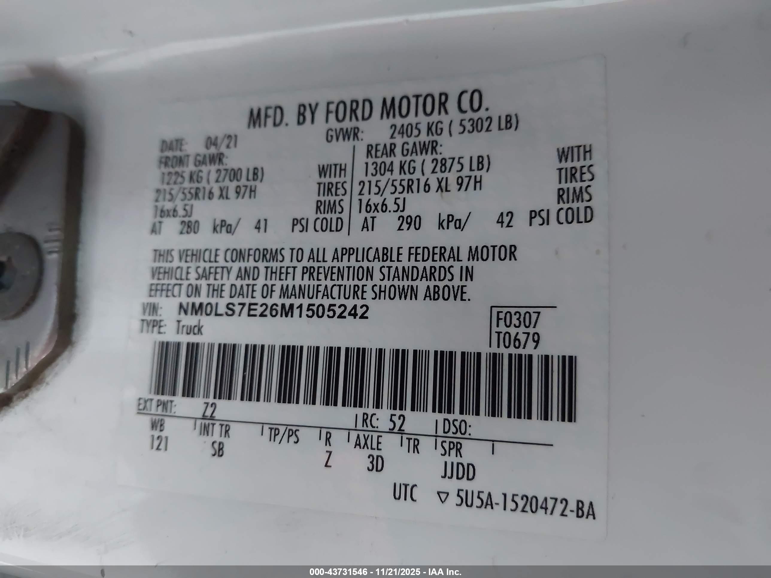 FORD TRANSIT image 9