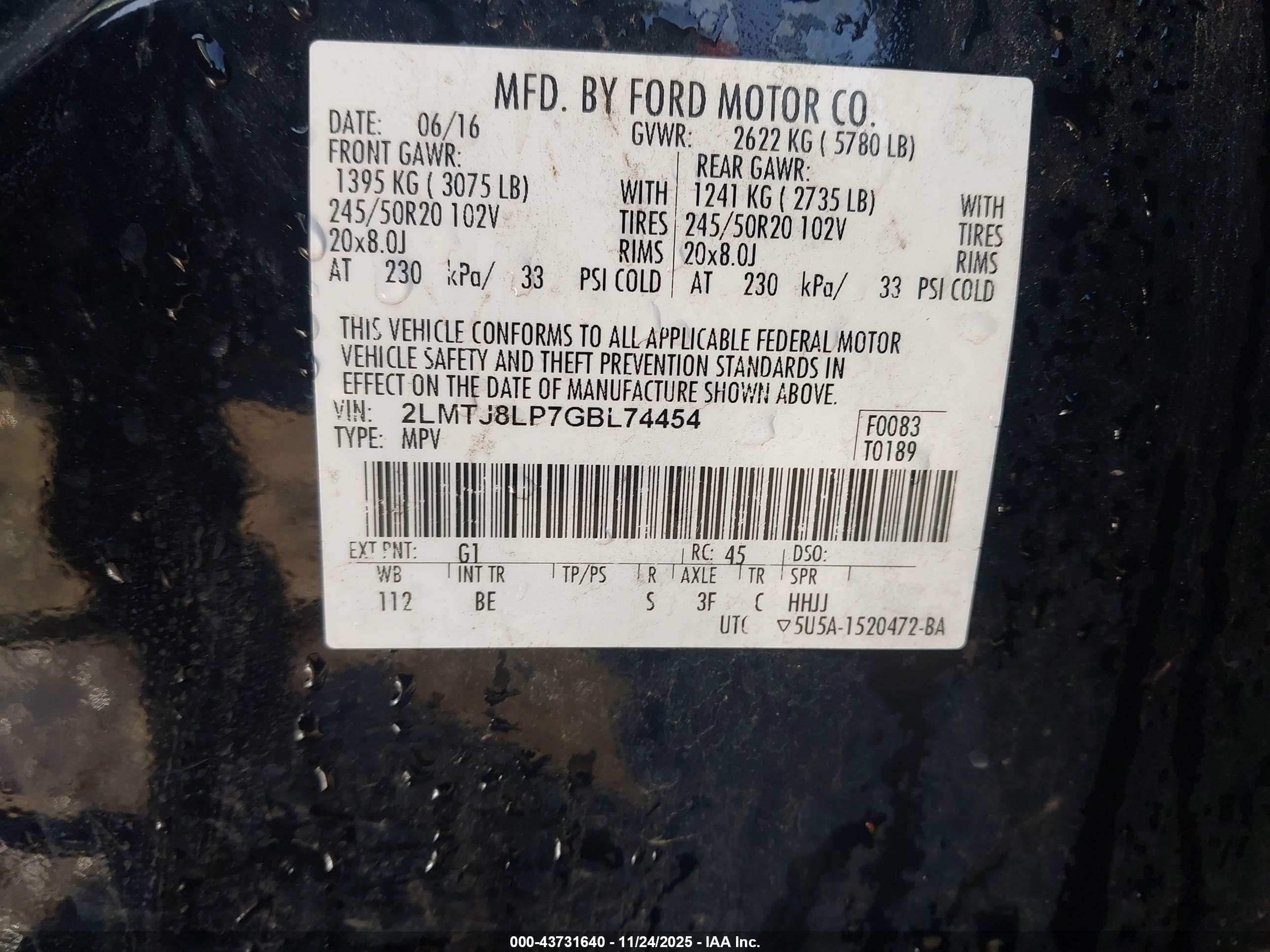LINCOLN MKX image 9