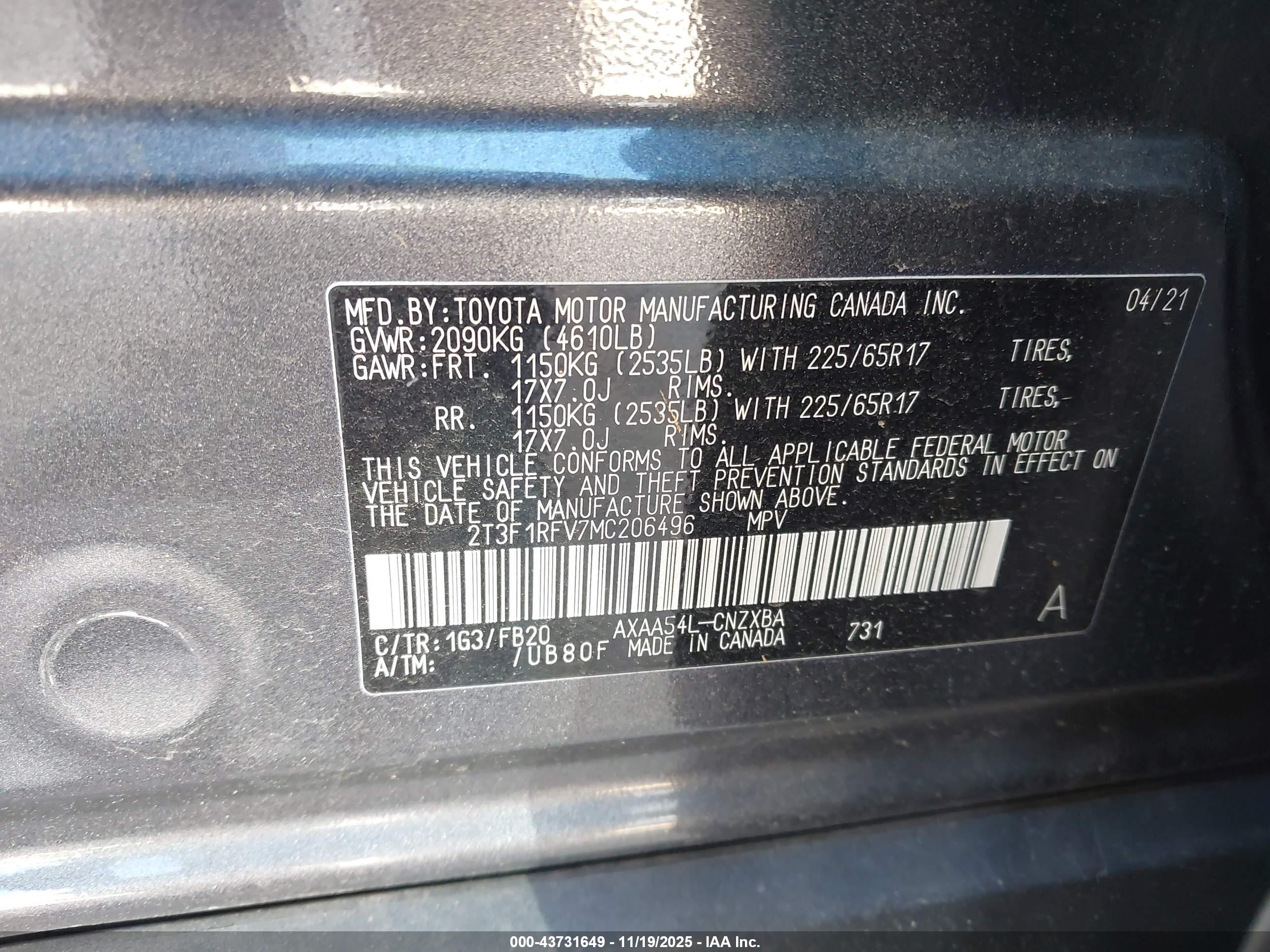 TOYOTA RAV4 image 9