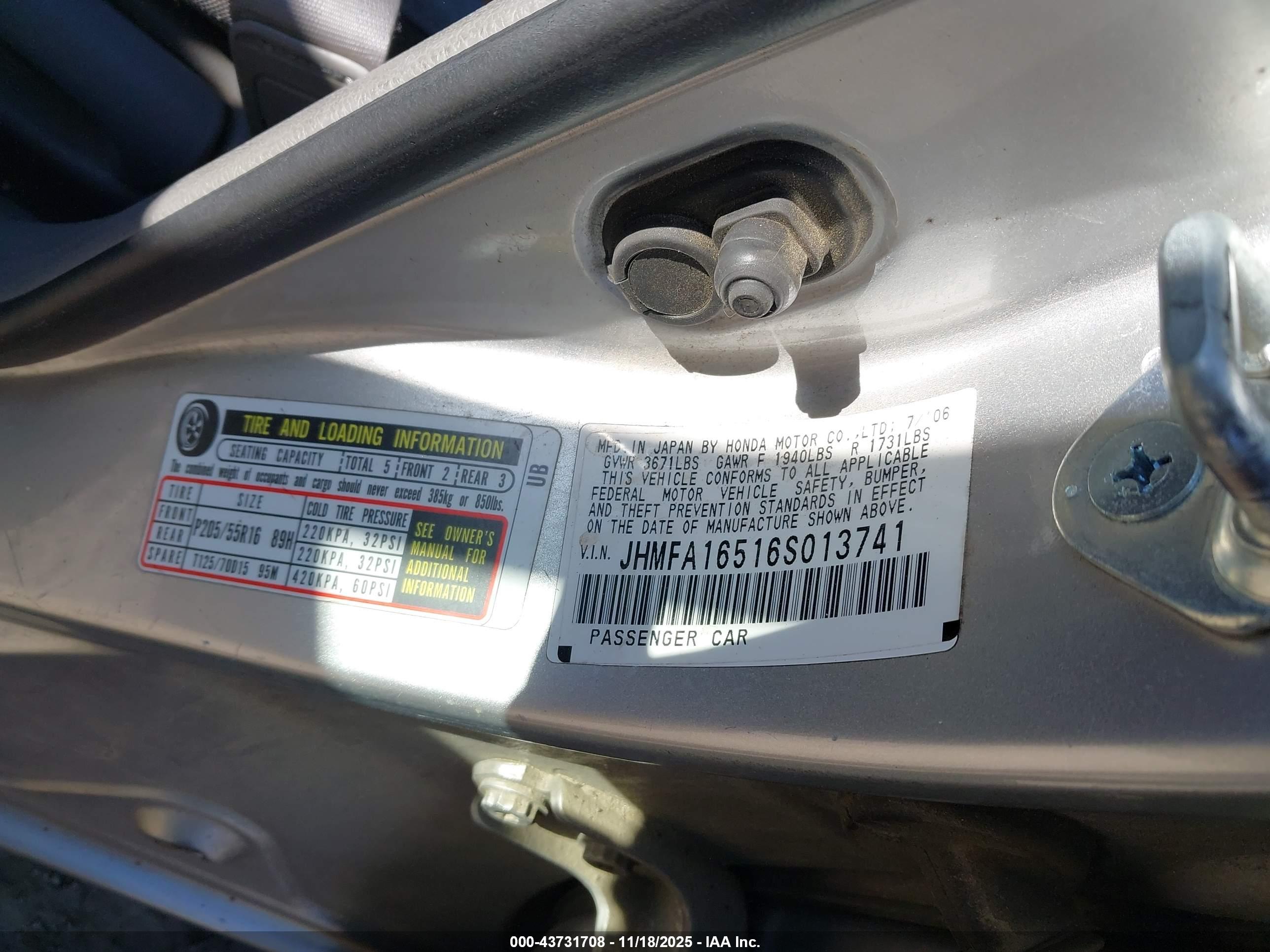 HONDA CIVIC image 9