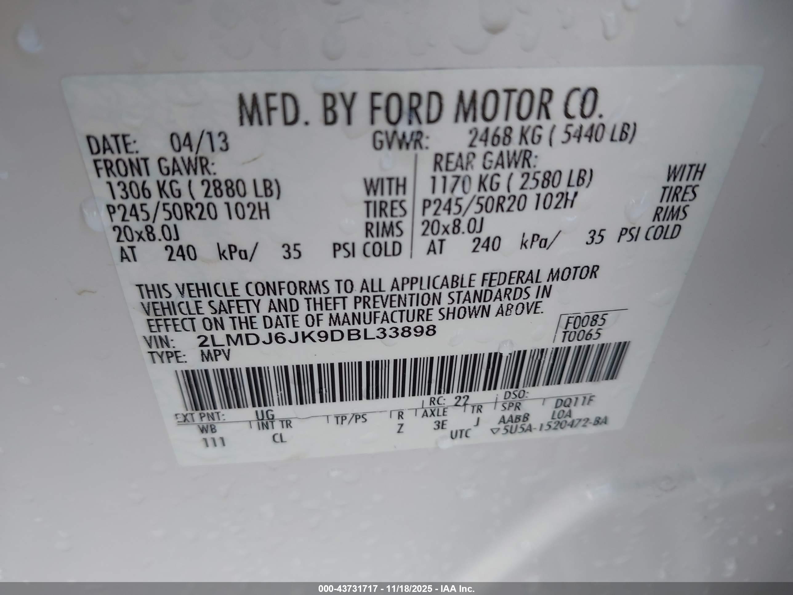 LINCOLN MKX image 9