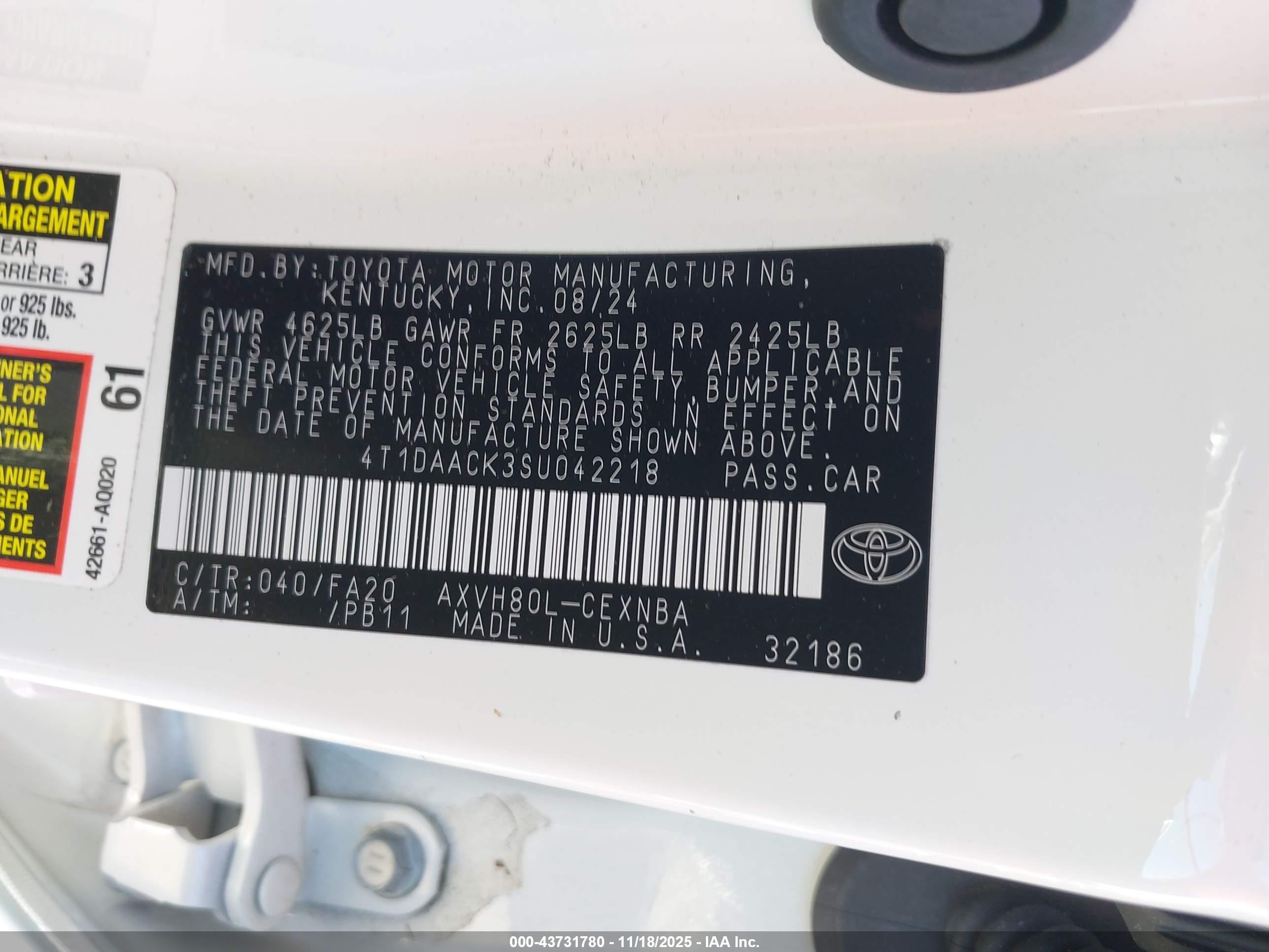 TOYOTA CAMRY image 9