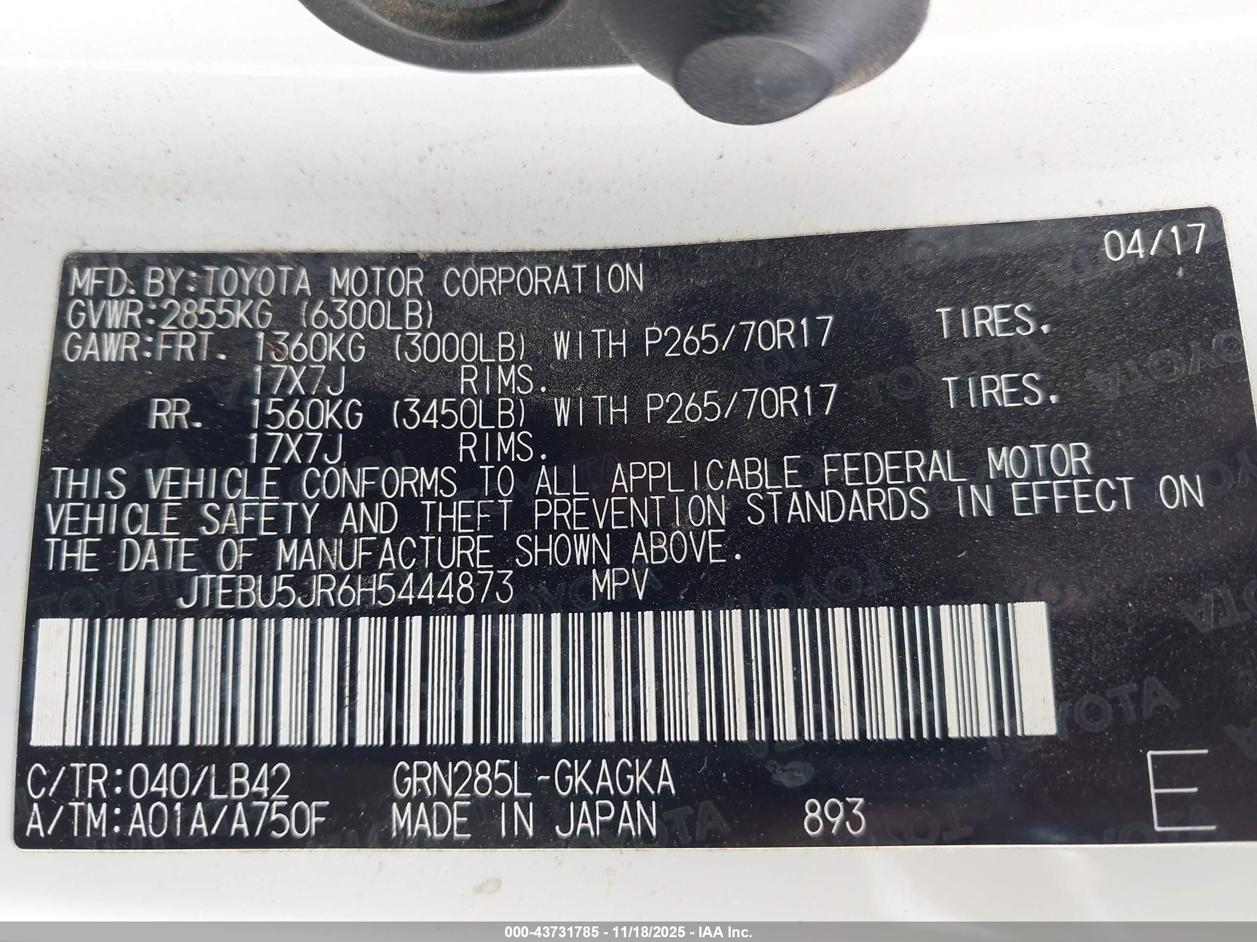 TOYOTA 4RUNNER image 9
