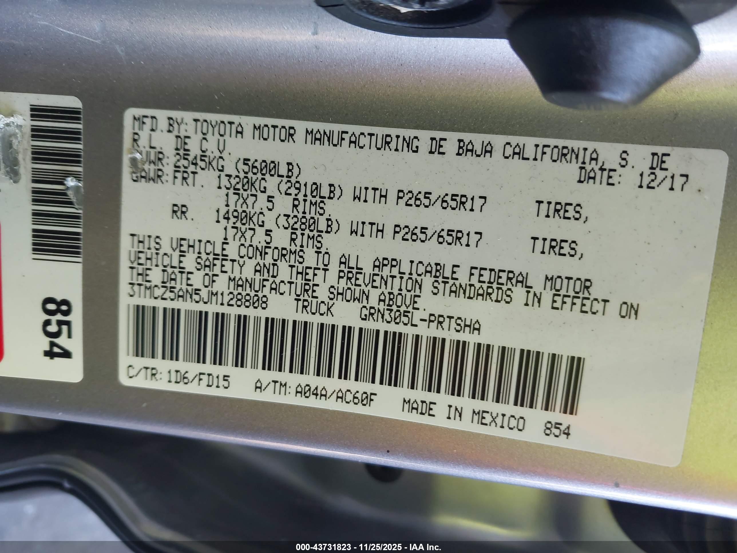 TOYOTA TACOMA image 9