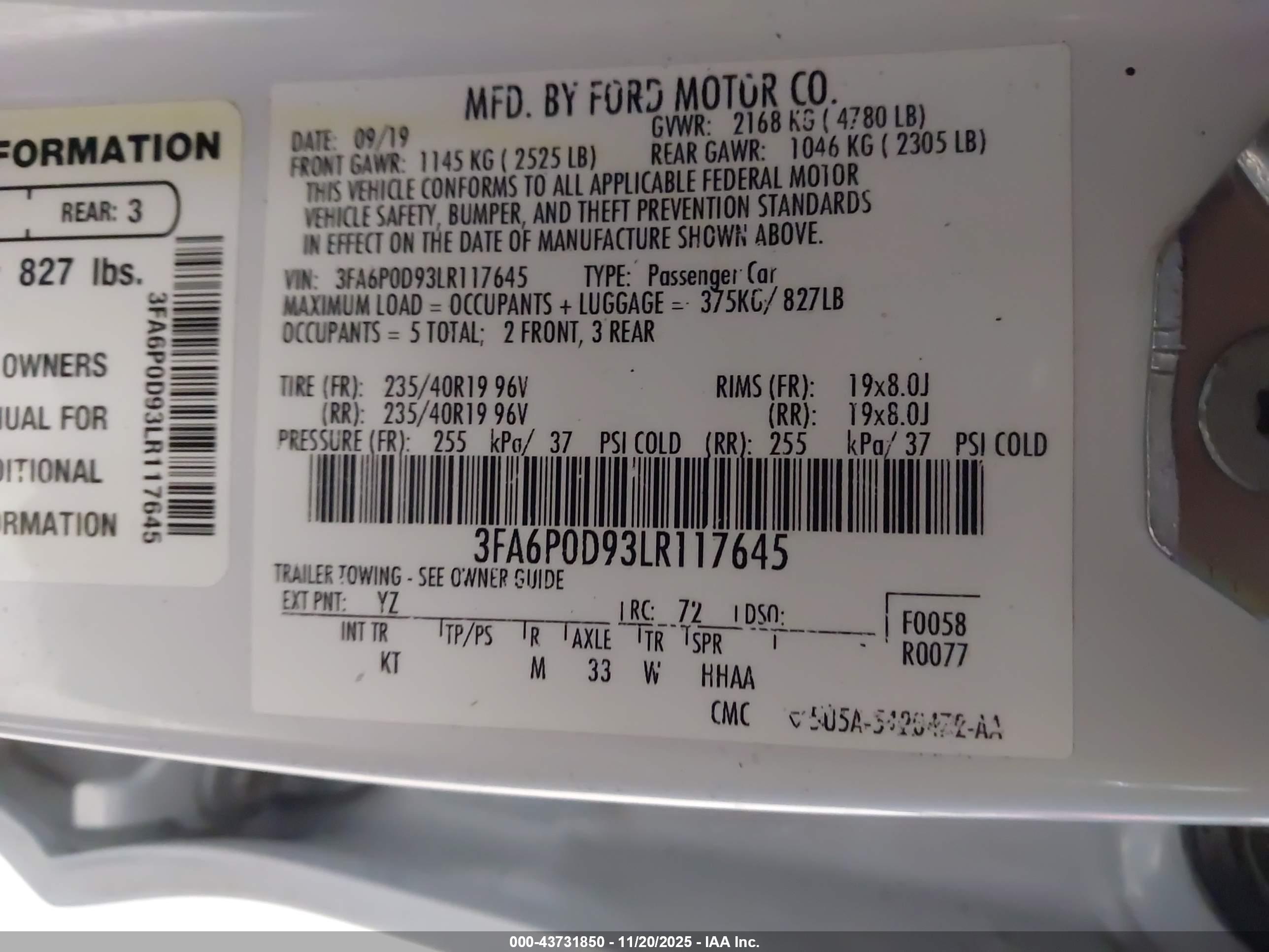 FORD FUSION image 9