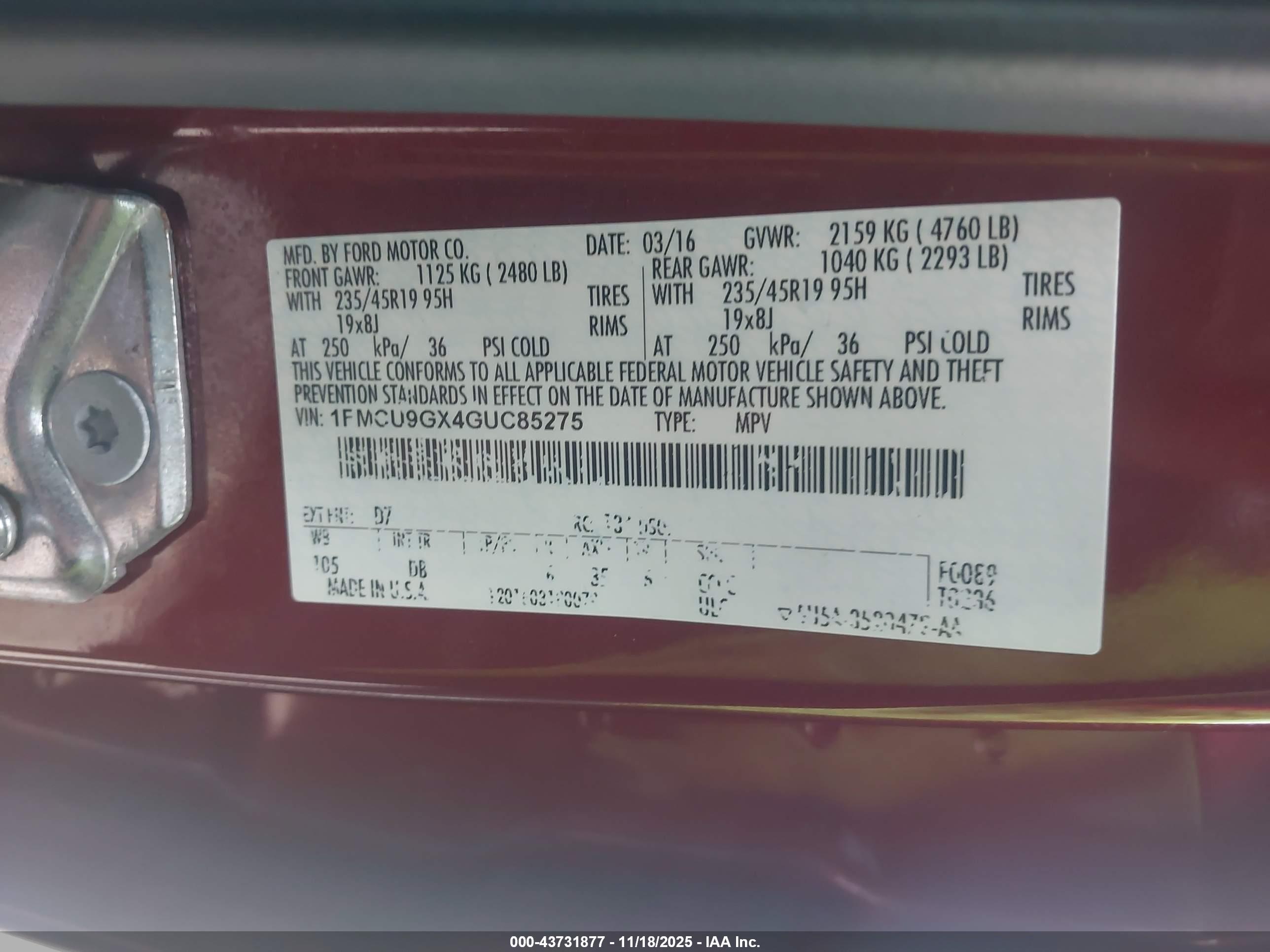 FORD ESCAPE image 9