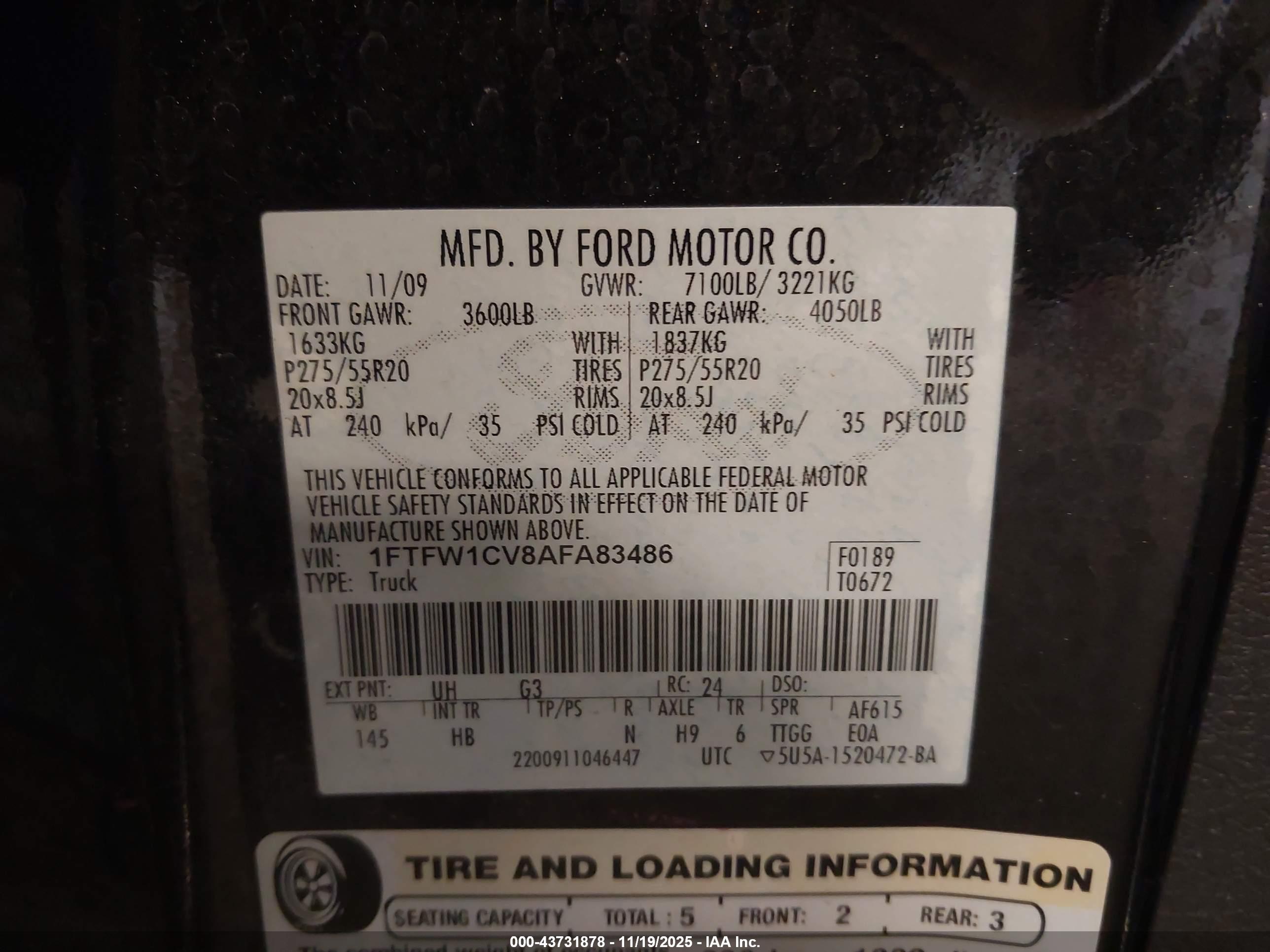 FORD F-150 image 9