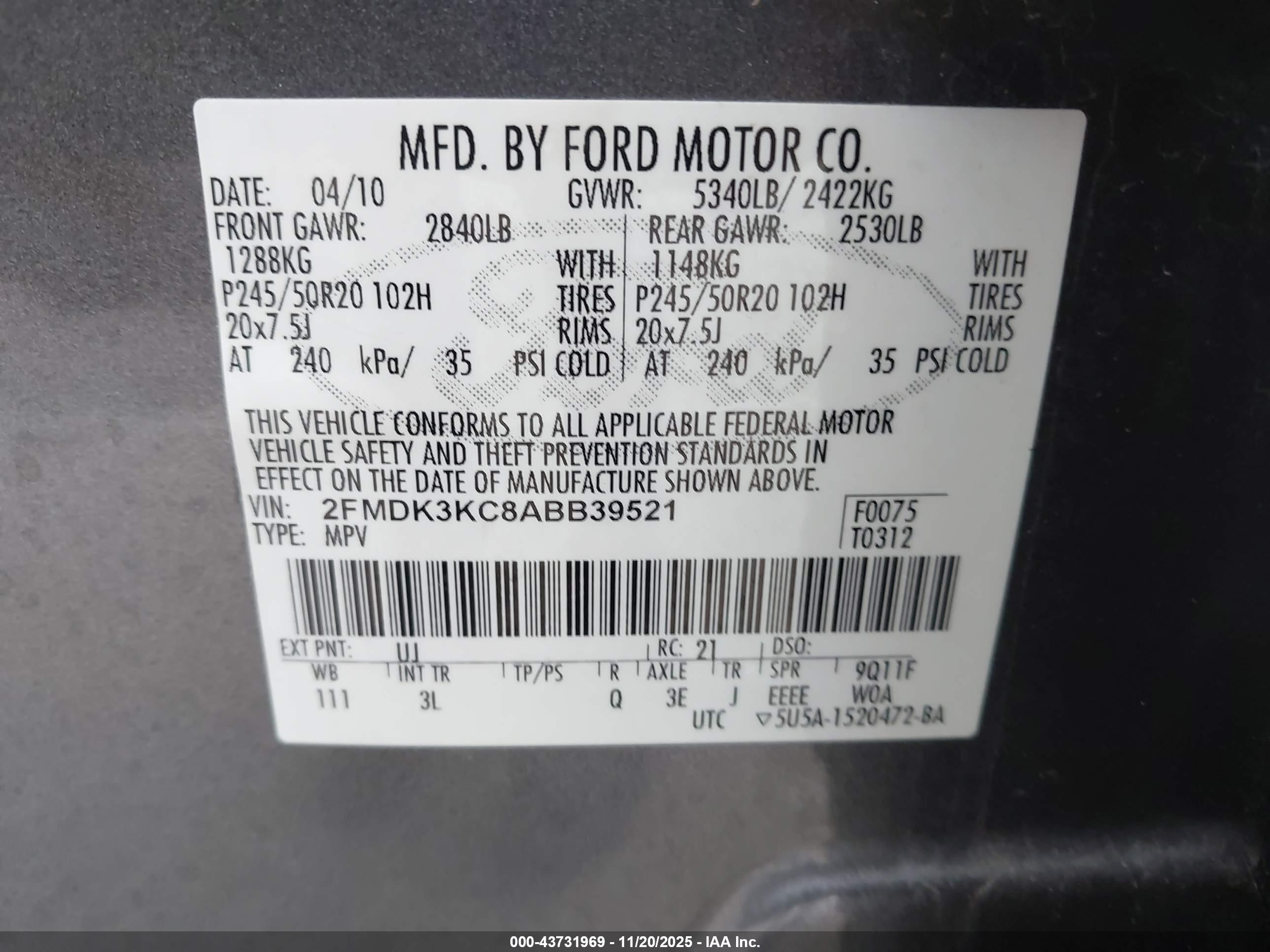FORD EDGE image 9