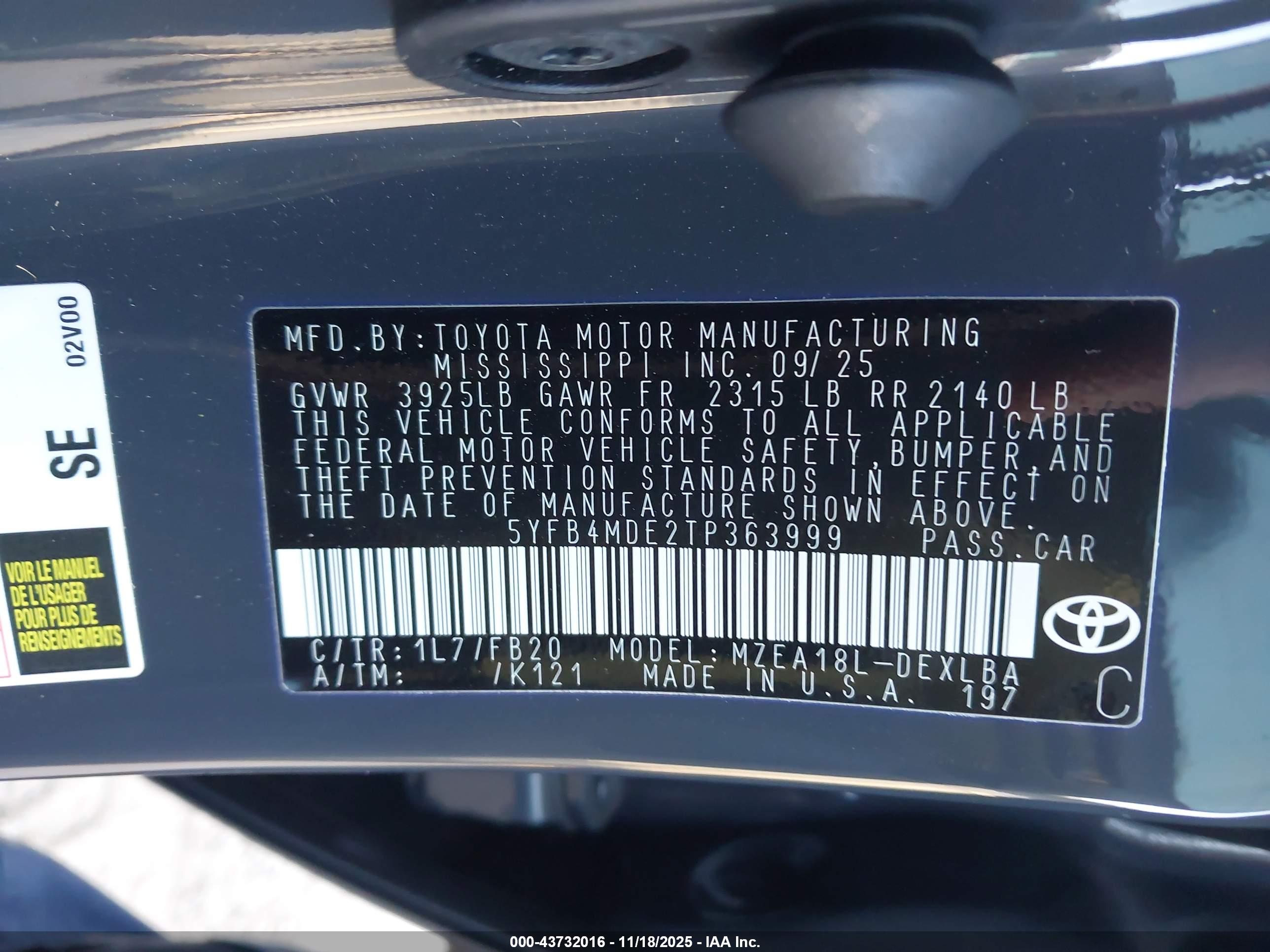 TOYOTA COROLLA image 9