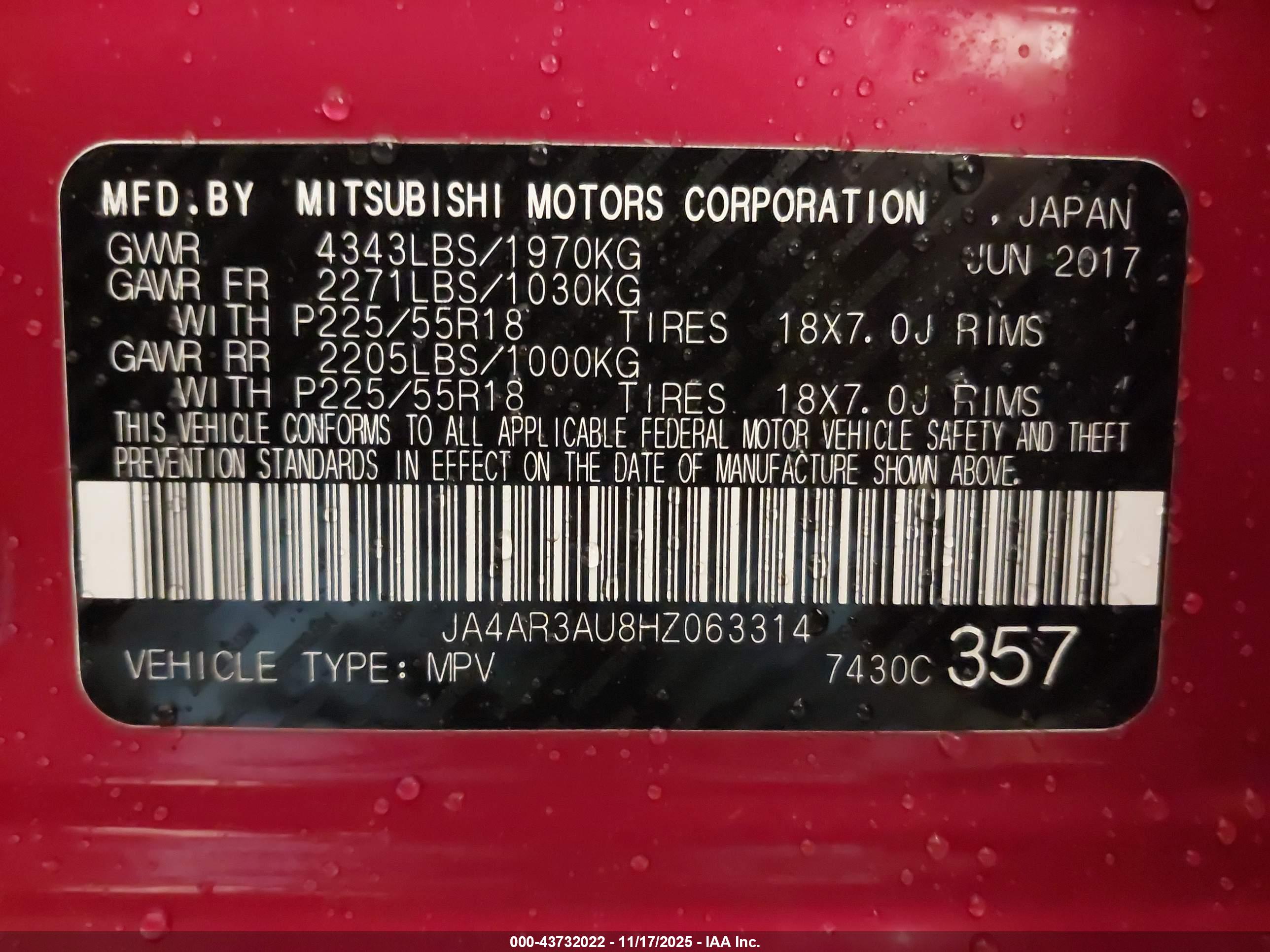 MITSUBISHI OUTLANDER image 9