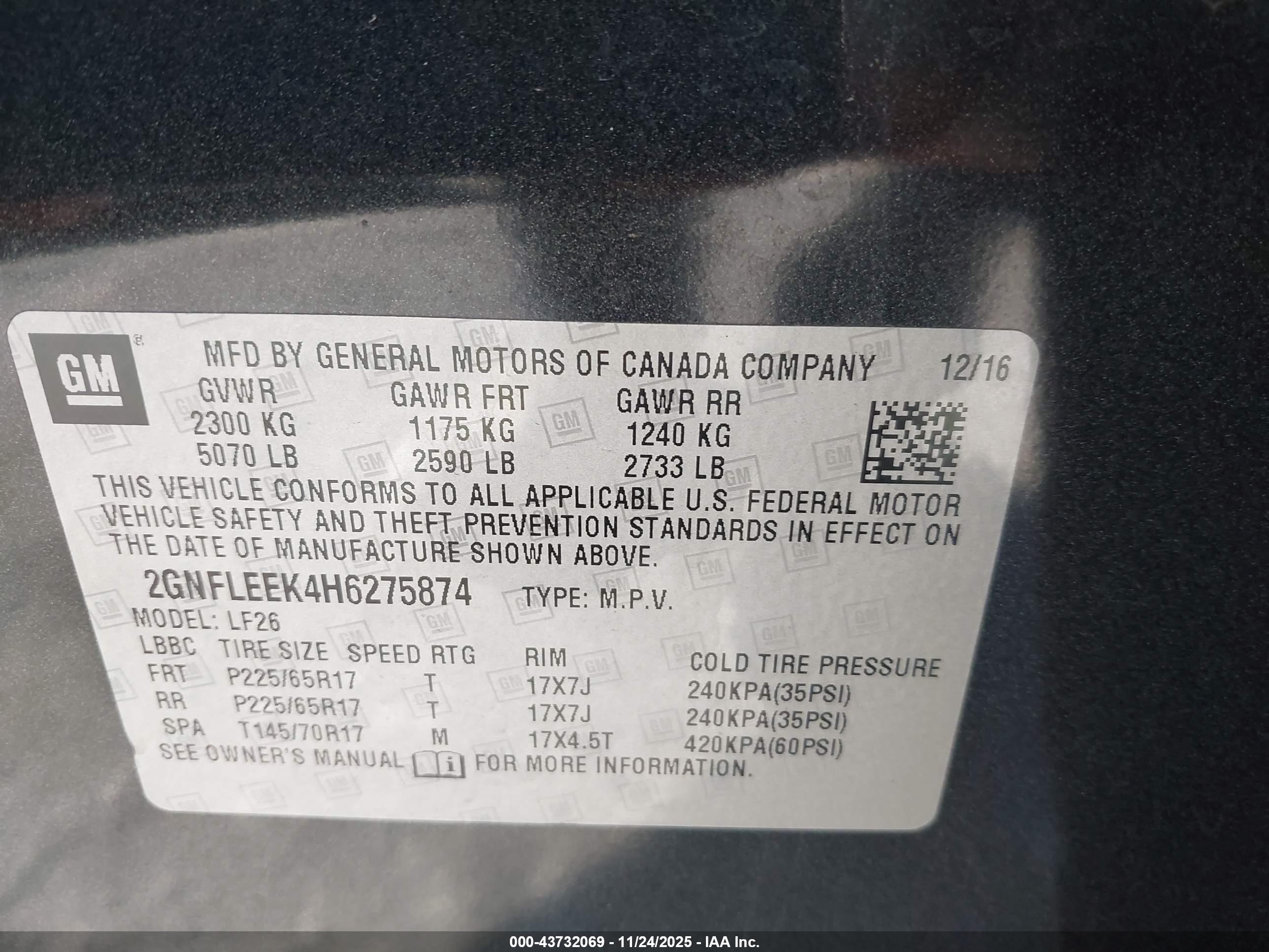 CHEVROLET EQUINOX image 9