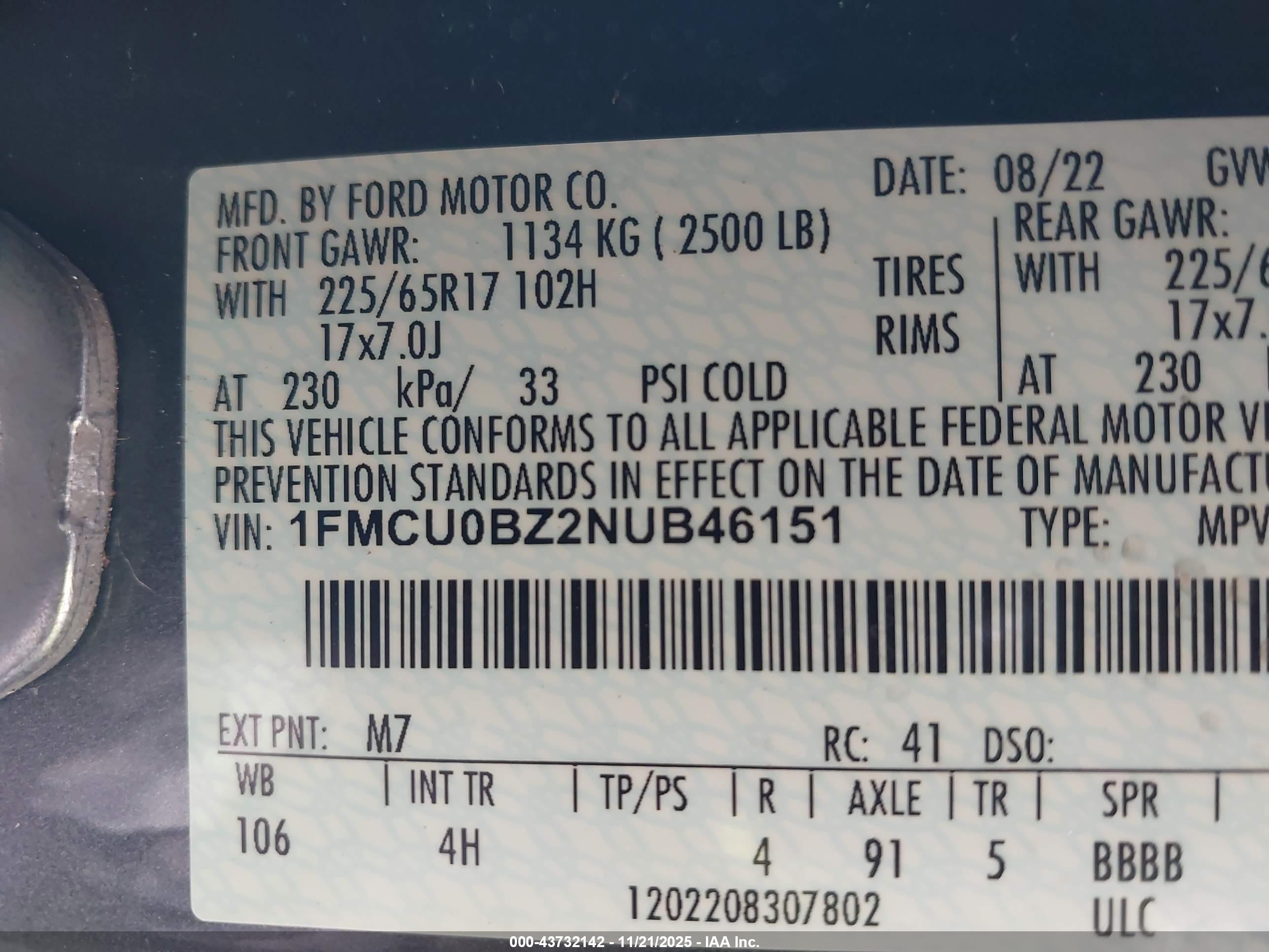 FORD ESCAPE image 9
