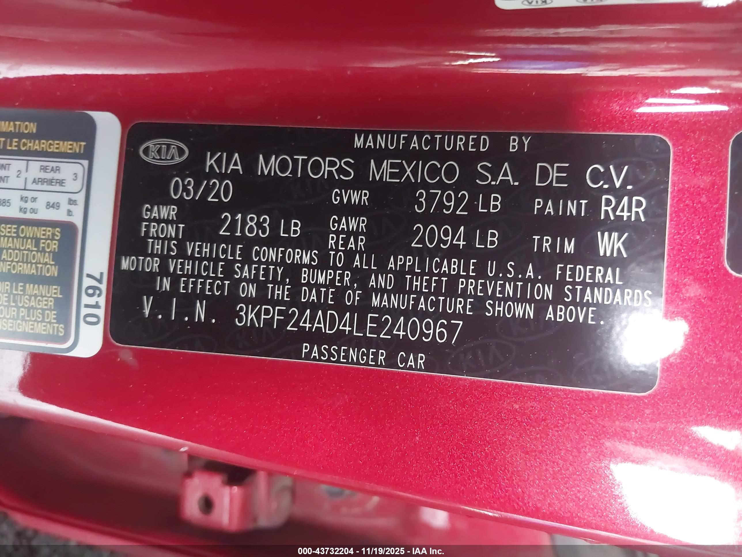 KIA FORTE image 9