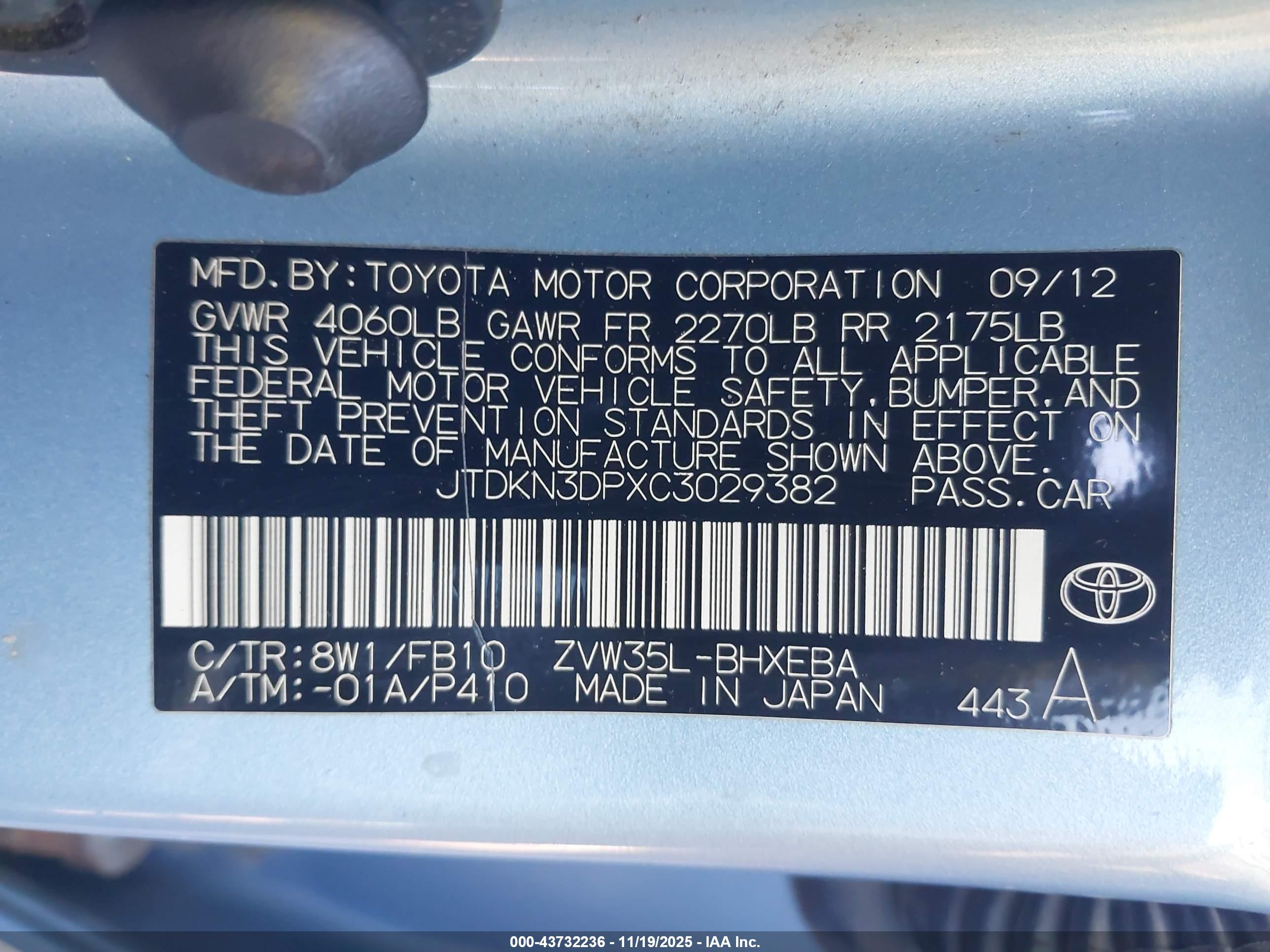 TOYOTA PRIUS image 9