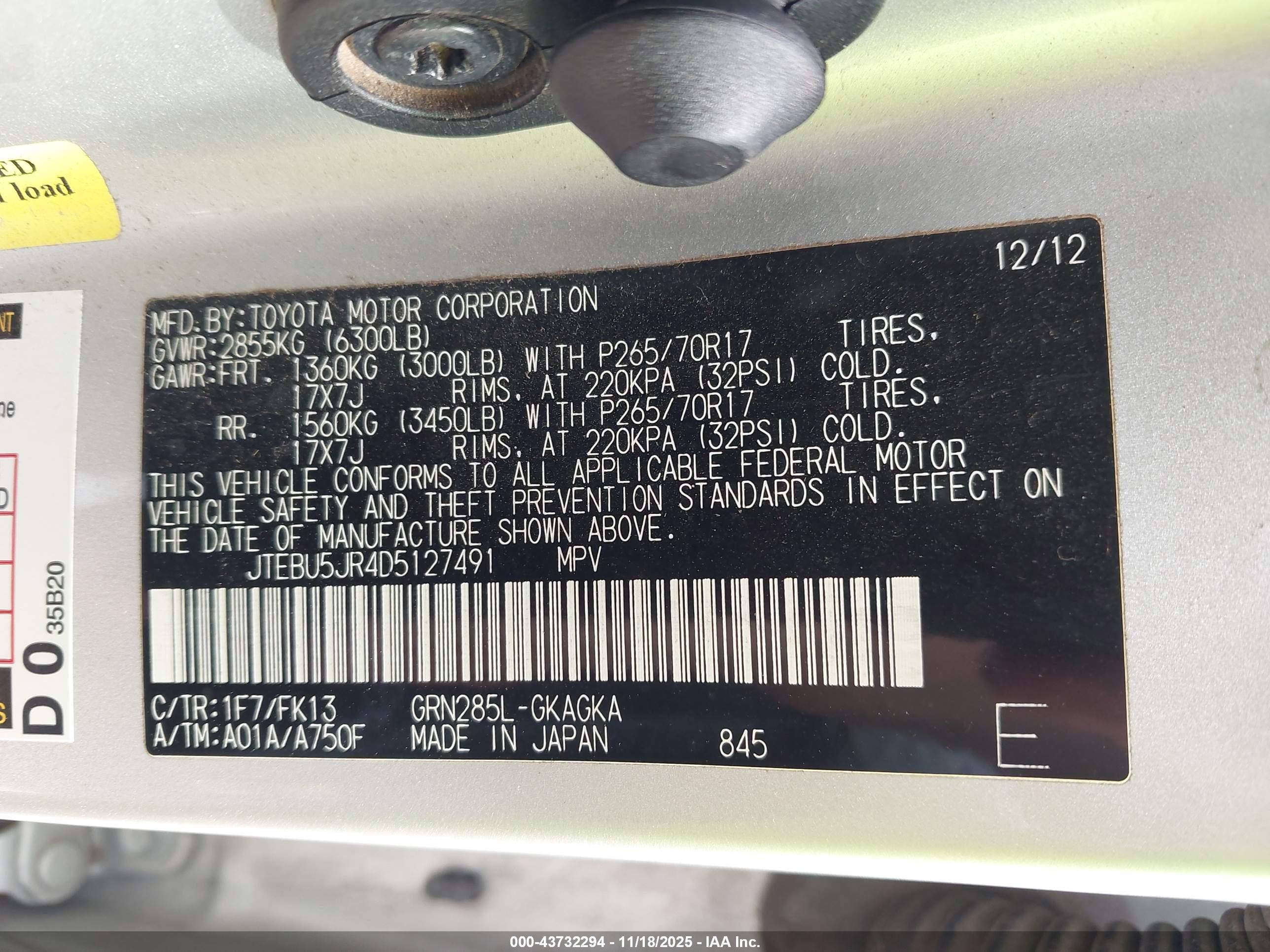 TOYOTA 4RUNNER image 9