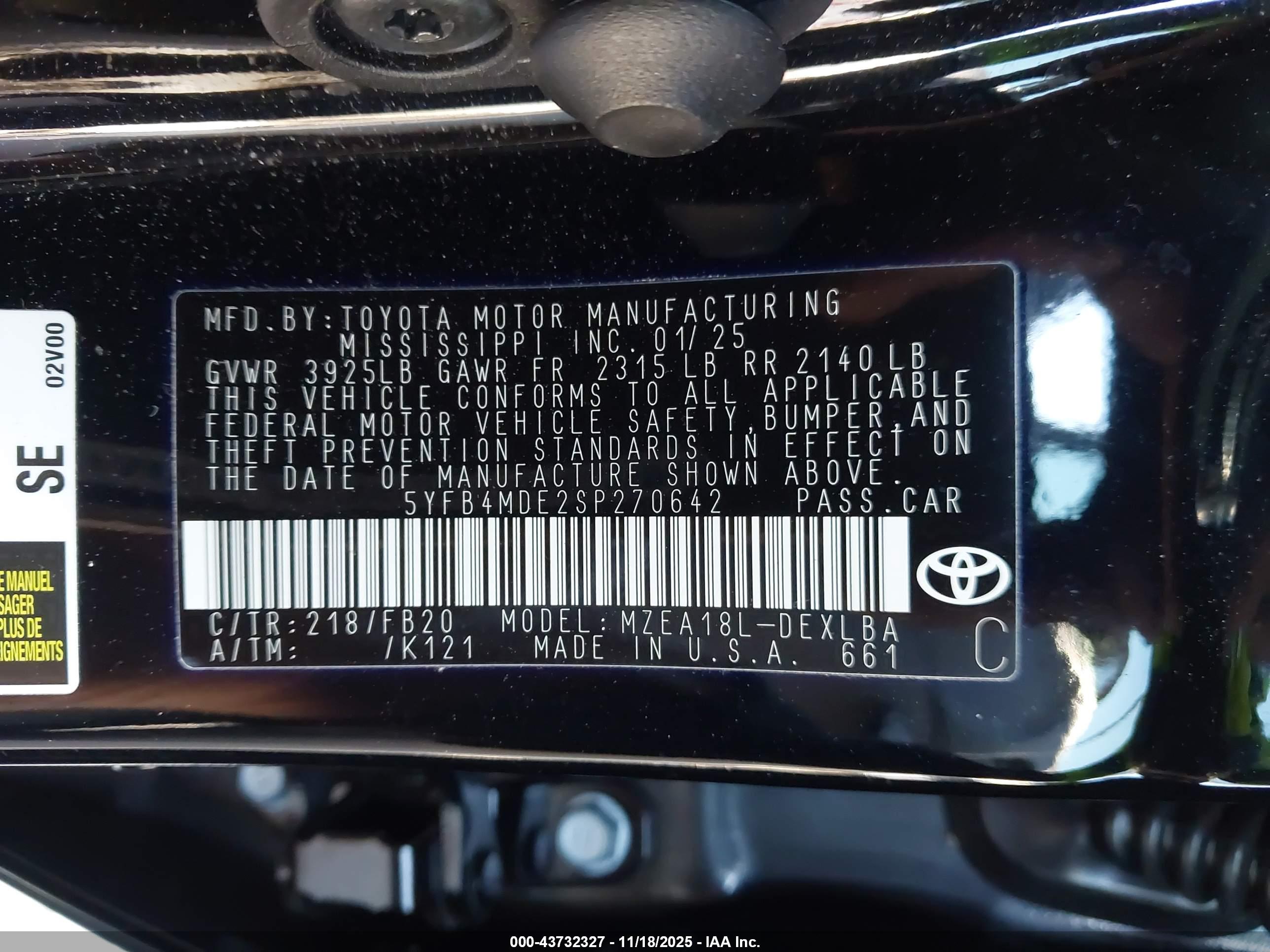 TOYOTA COROLLA image 9