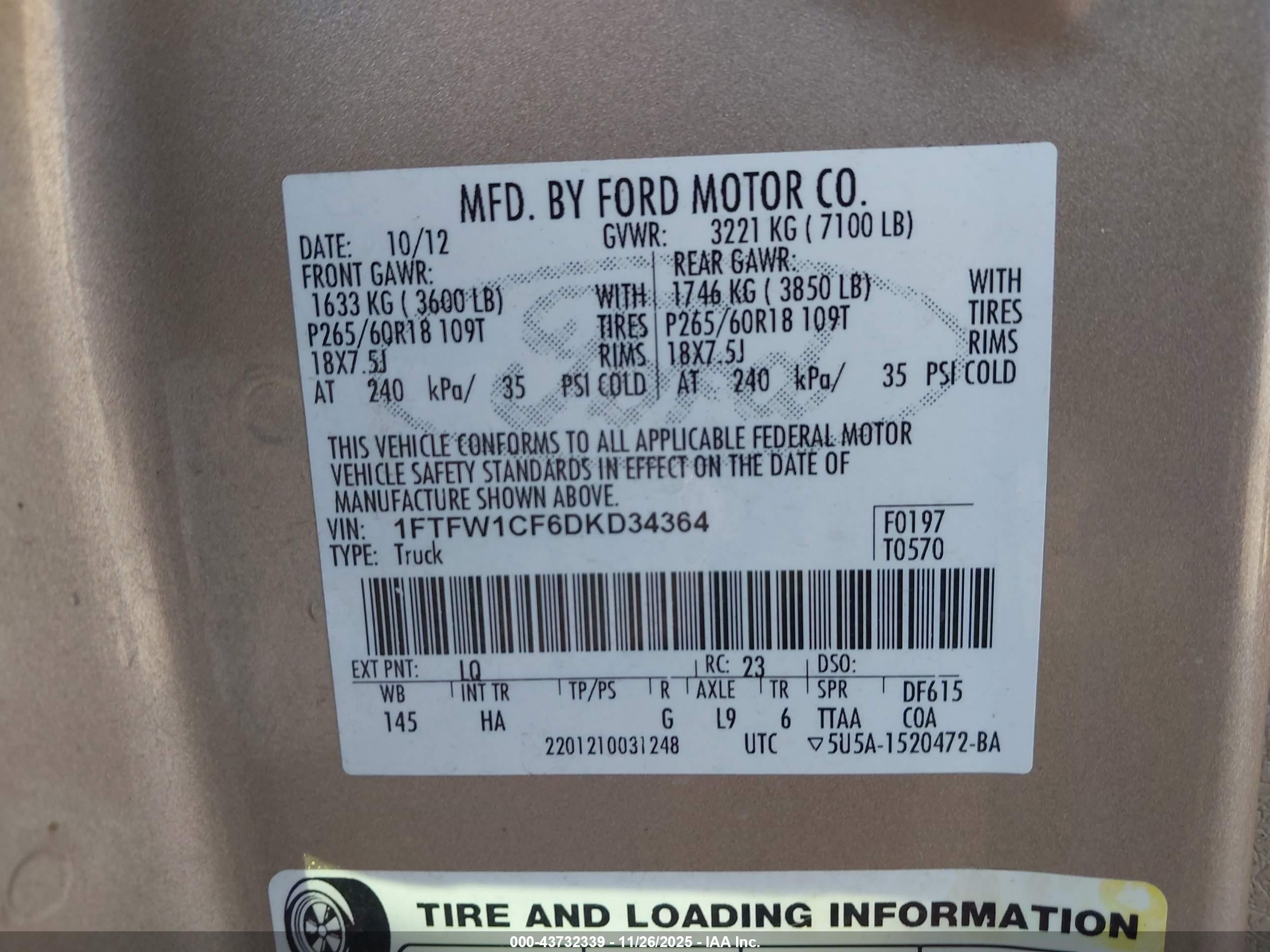 FORD F-150 image 9