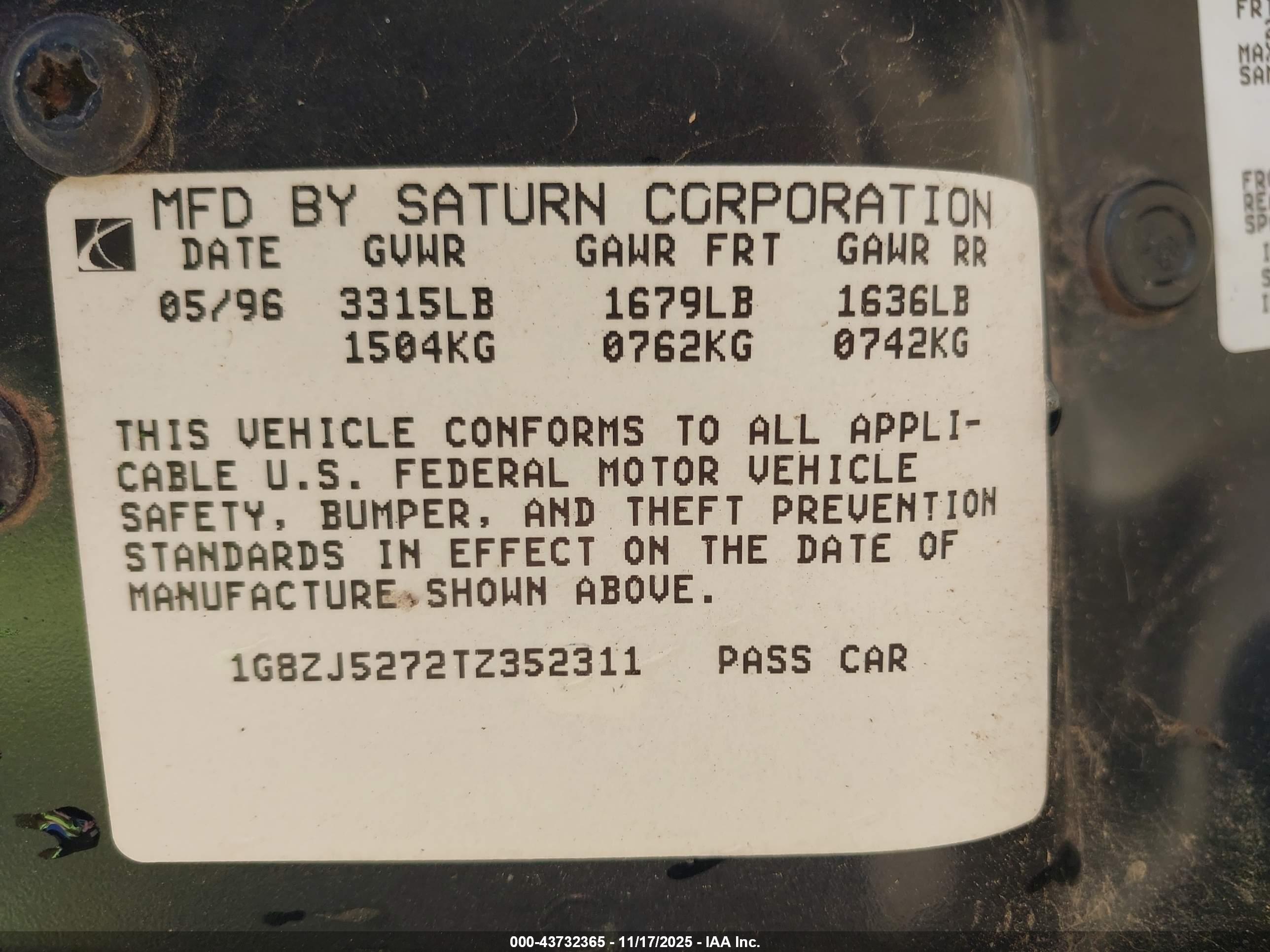 SATURN SL2 image 9