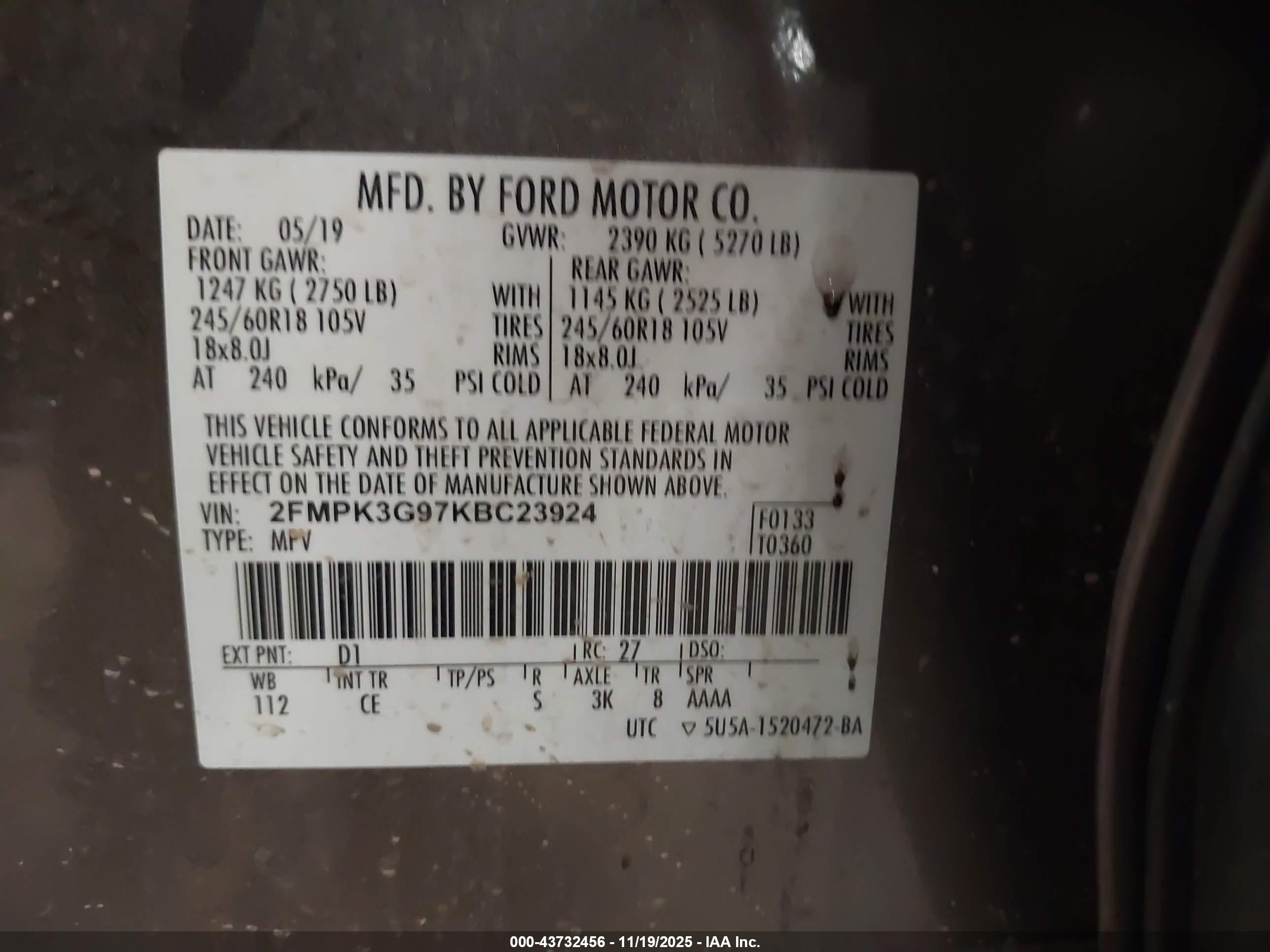 FORD EDGE image 9