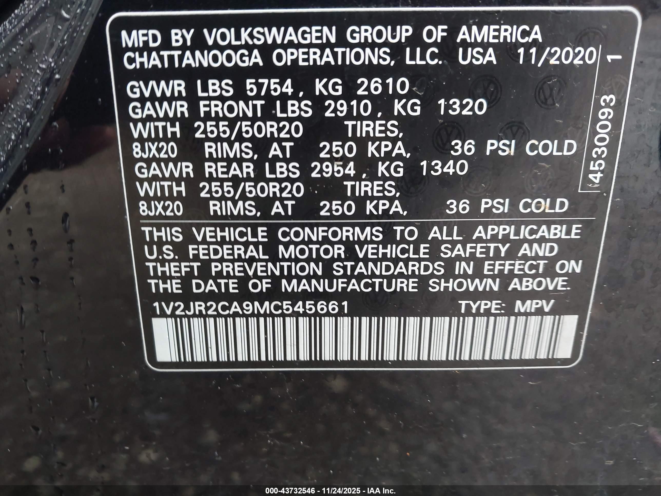 VOLKSWAGEN ATLAS image 9