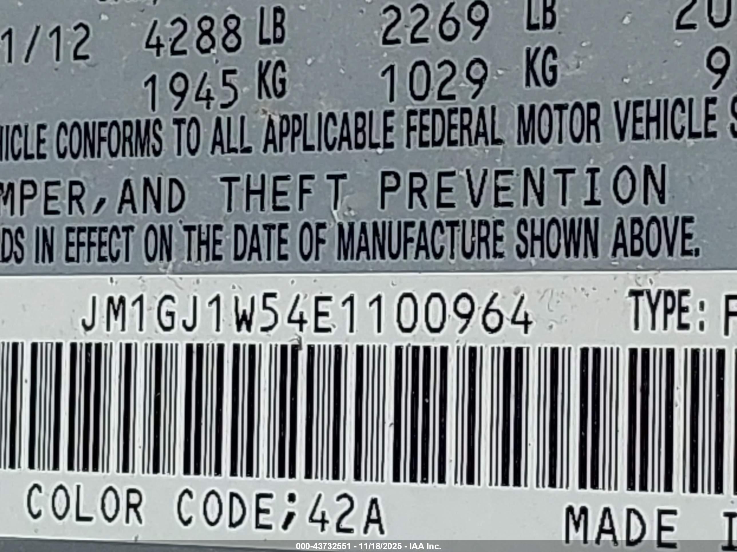 MAZDA MAZDA6 image 9