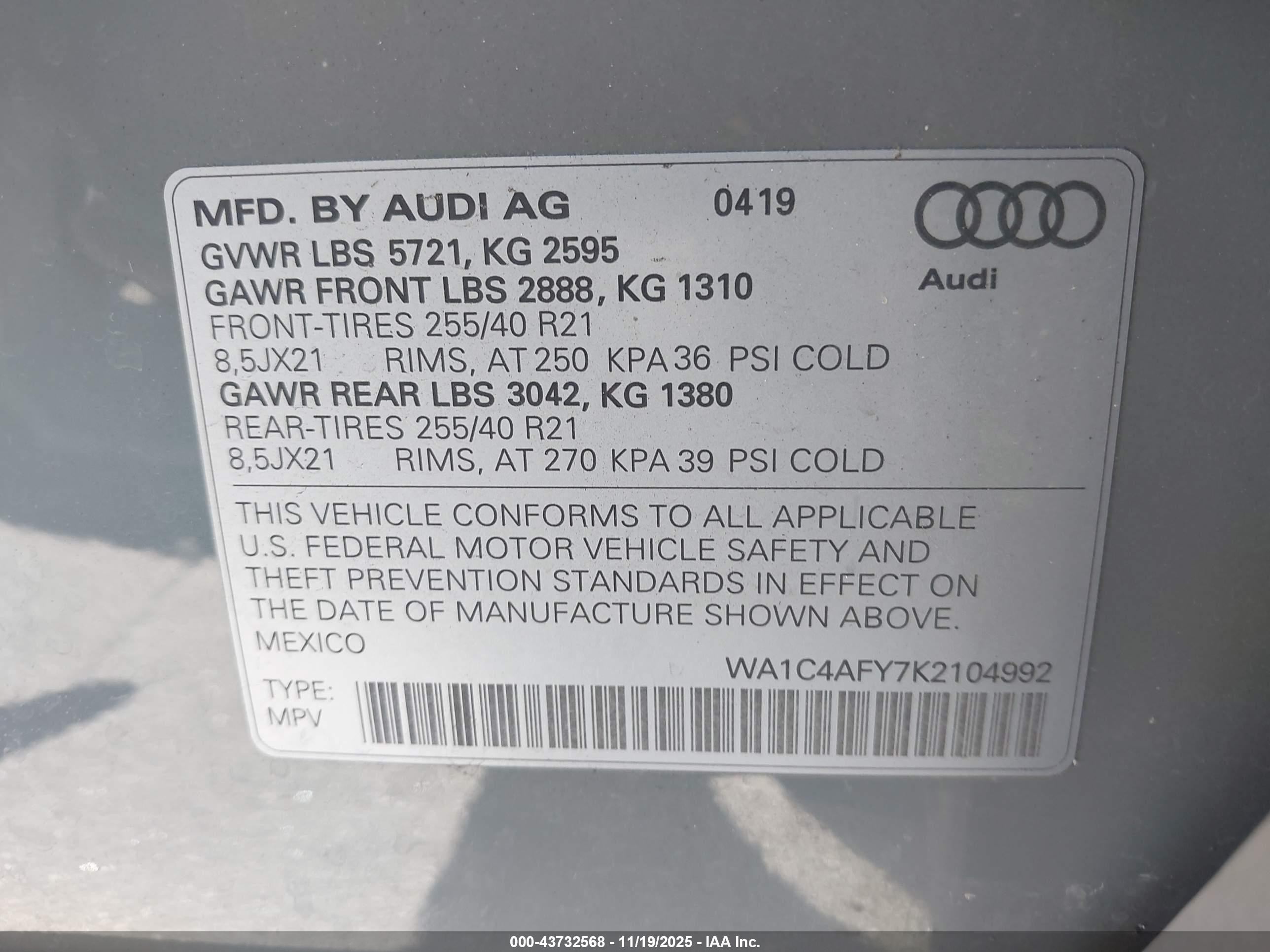 AUDI SQ5 image 9