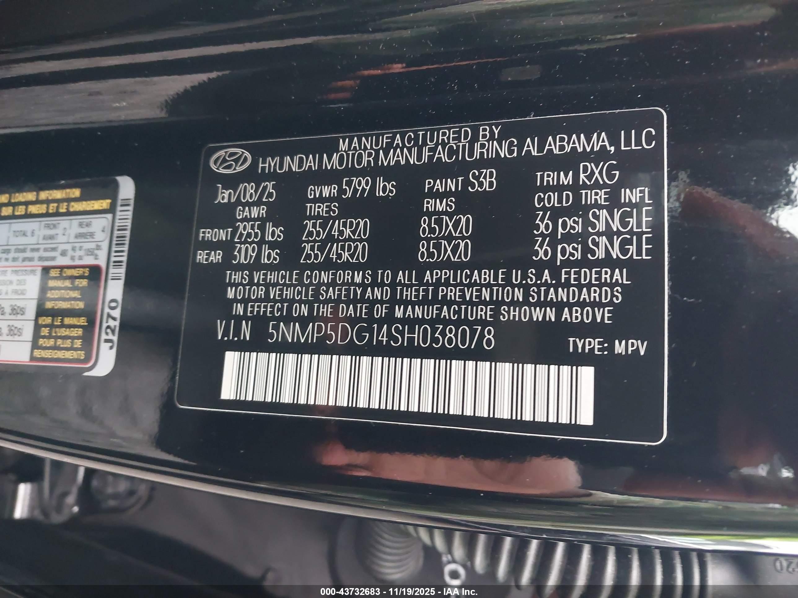 HYUNDAI SANTA image 9