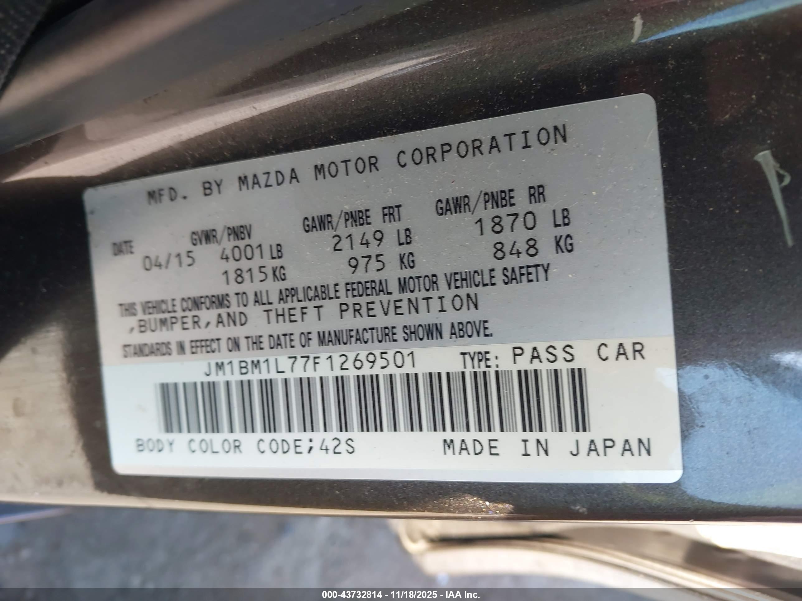 MAZDA MAZDA3 image 9