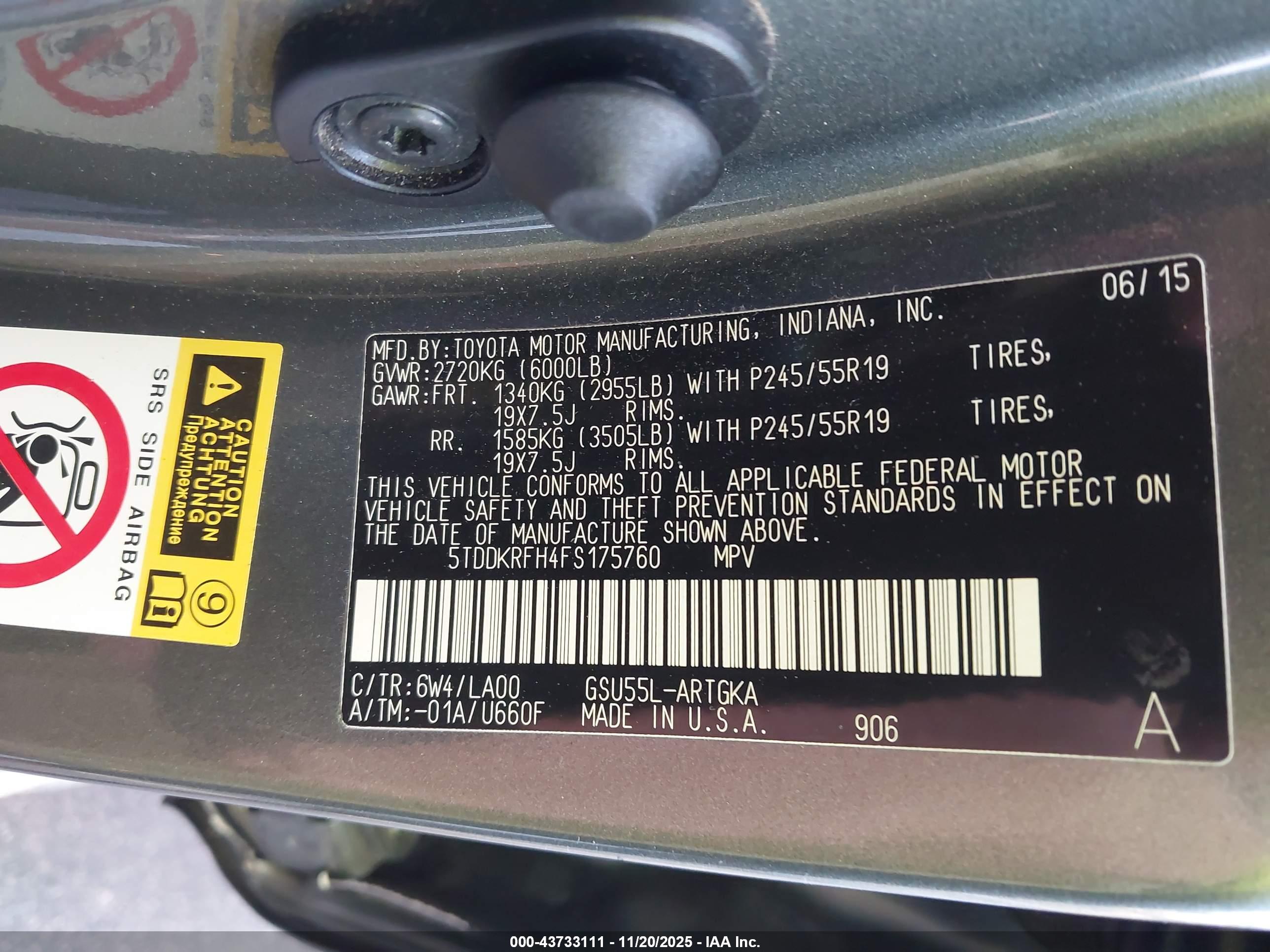 TOYOTA HIGHLANDER image 9