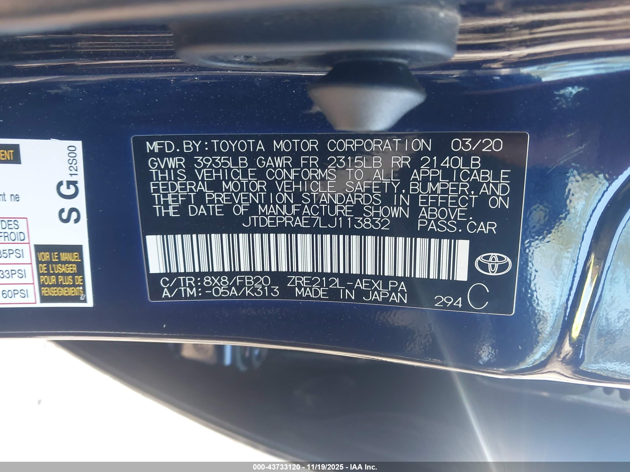 TOYOTA COROLLA image 9