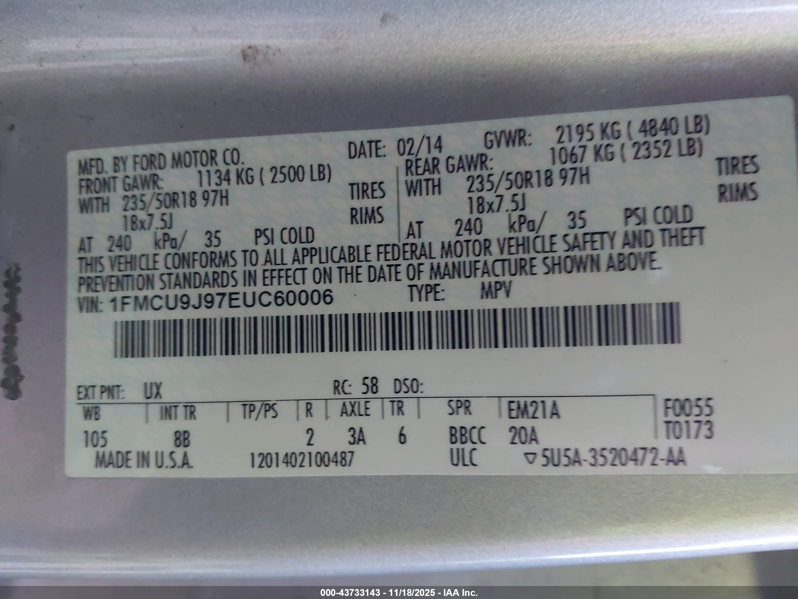 FORD ESCAPE image 9