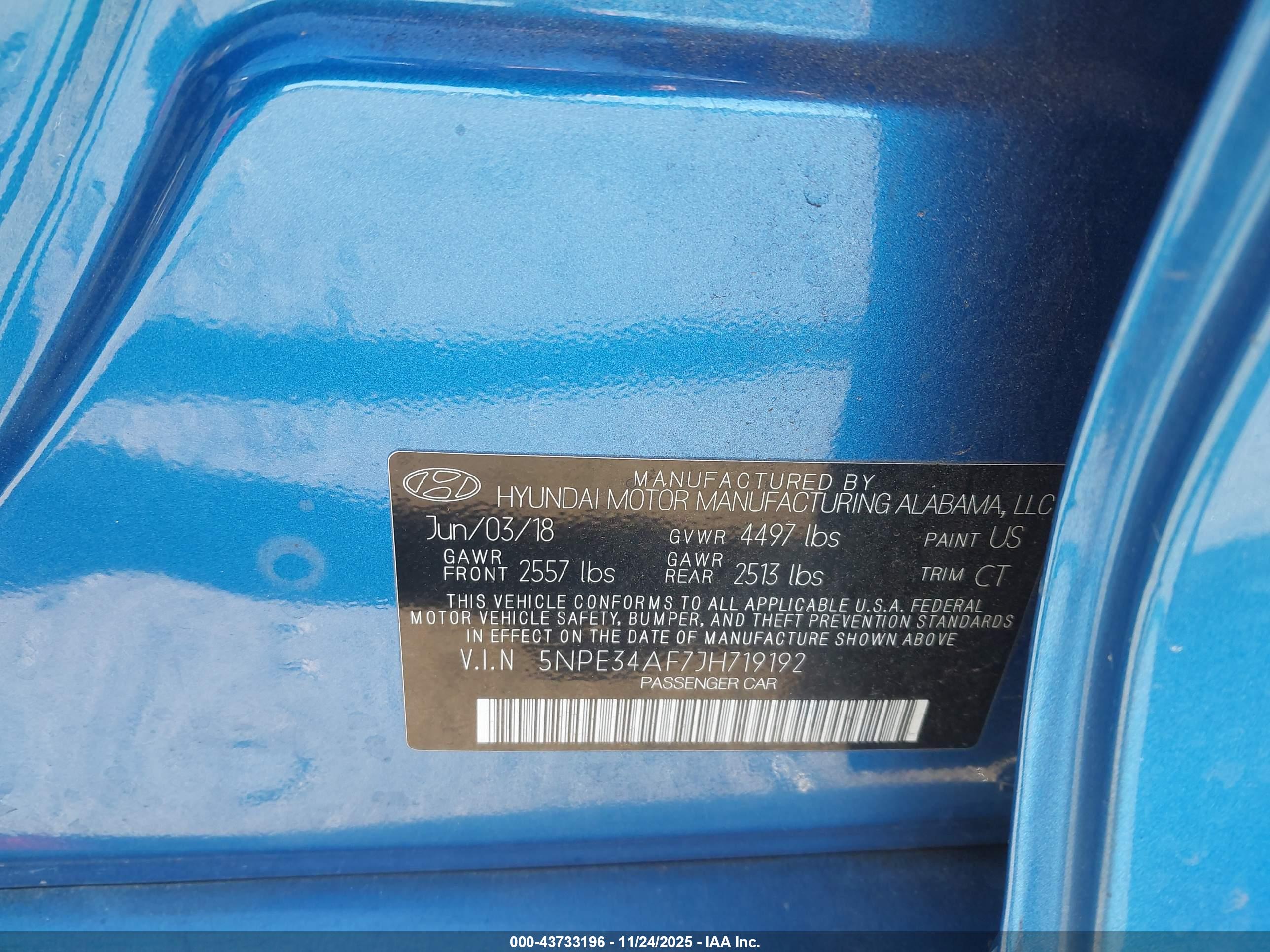 HYUNDAI SONATA image 9
